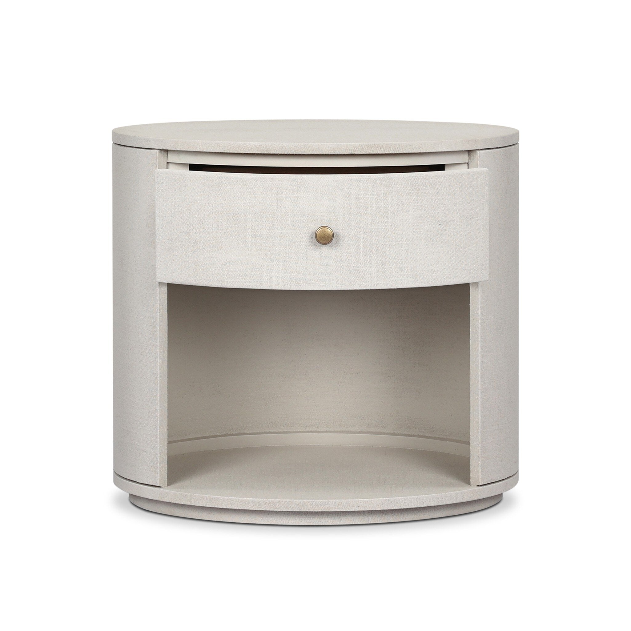 Amelia Oval One Drawer Nightstand