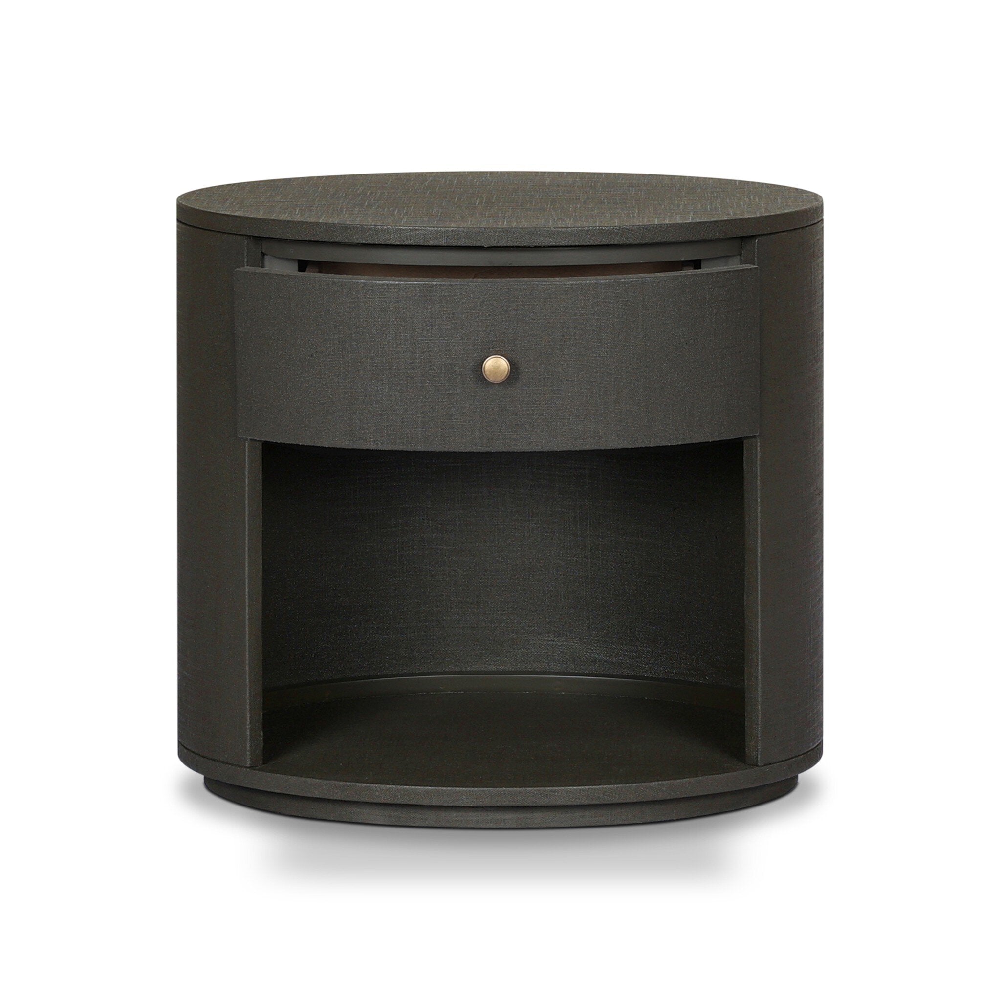 Amelia Oval One Drawer Nightstand