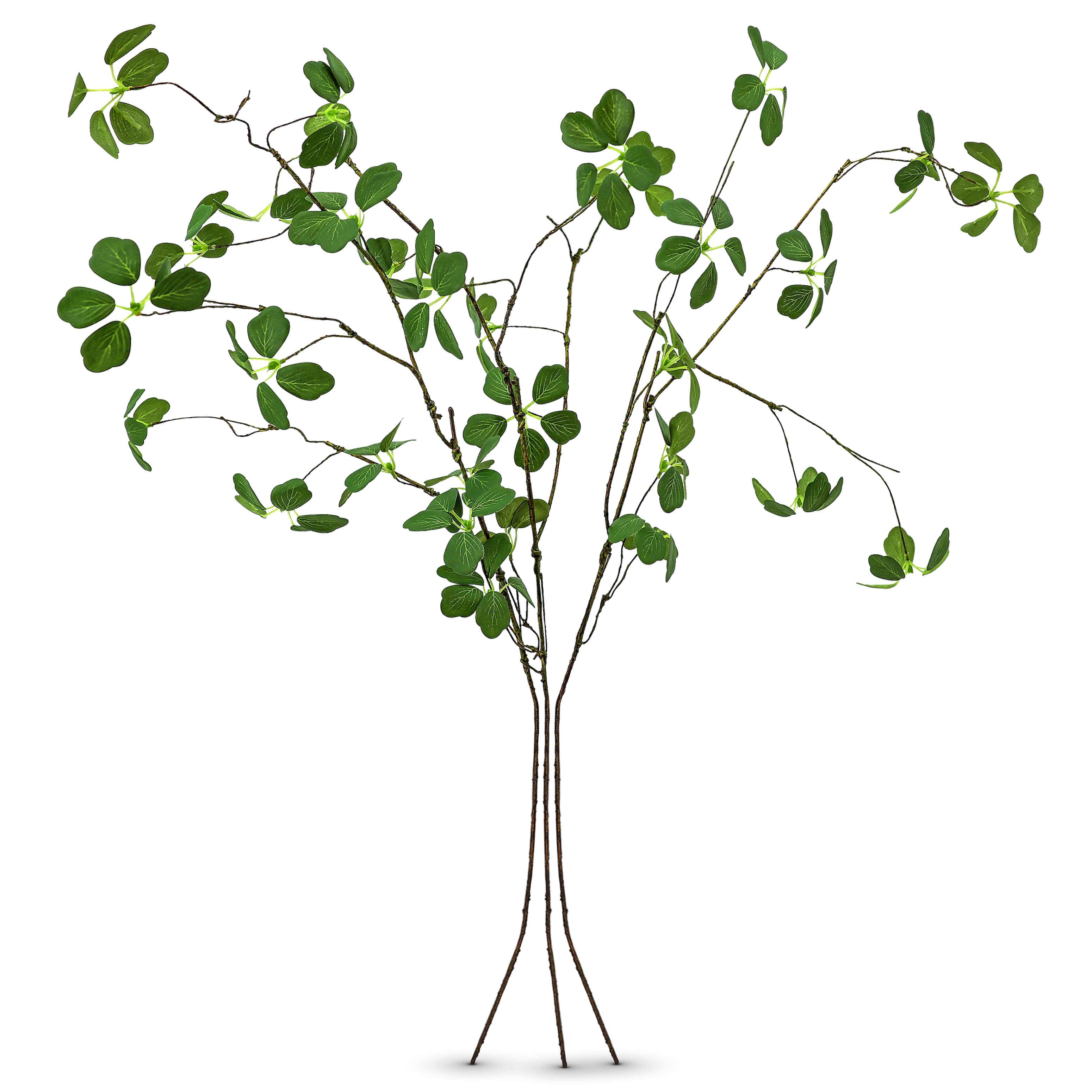31.5" Faux Spring Plant Stems (Set of 3)