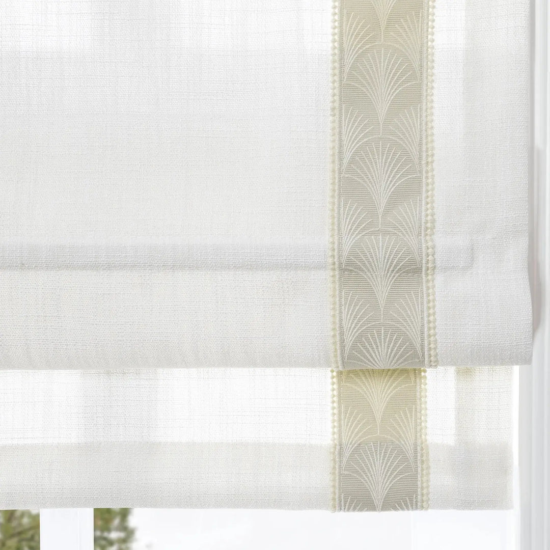 Liz Linen Roman Shade Cordless