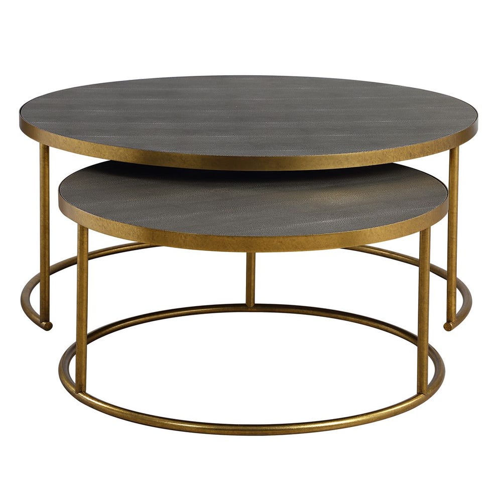 Aragon Nesting Coffee Tables, S/2