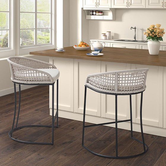 Hermosa Woven Counter Stool 25"
