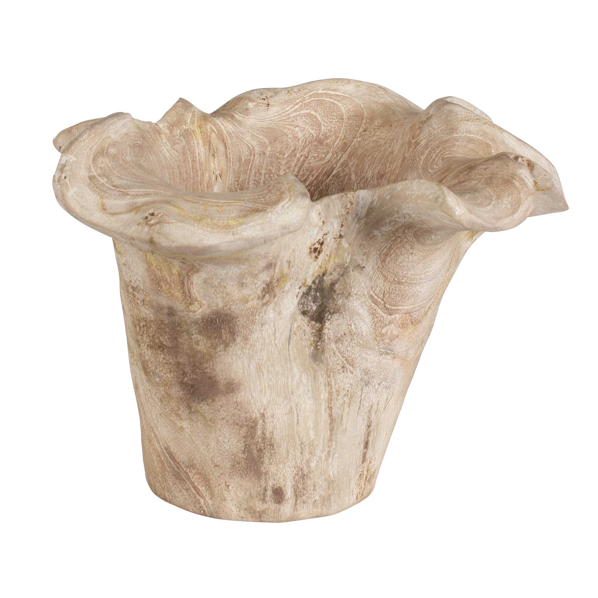 Teak Flow Indoor-Outdoor Bowl