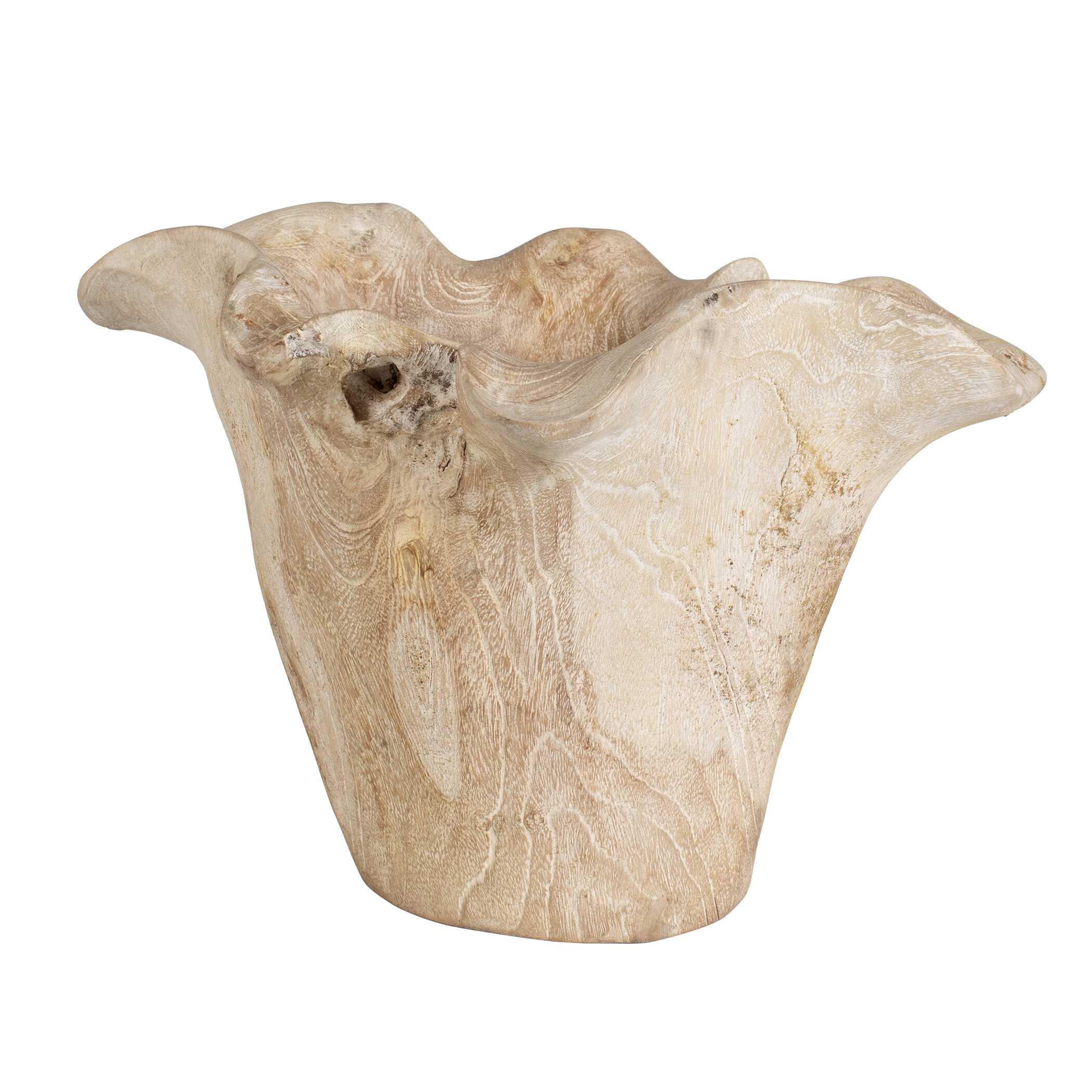 Teak Flow Indoor-Outdoor Bowl