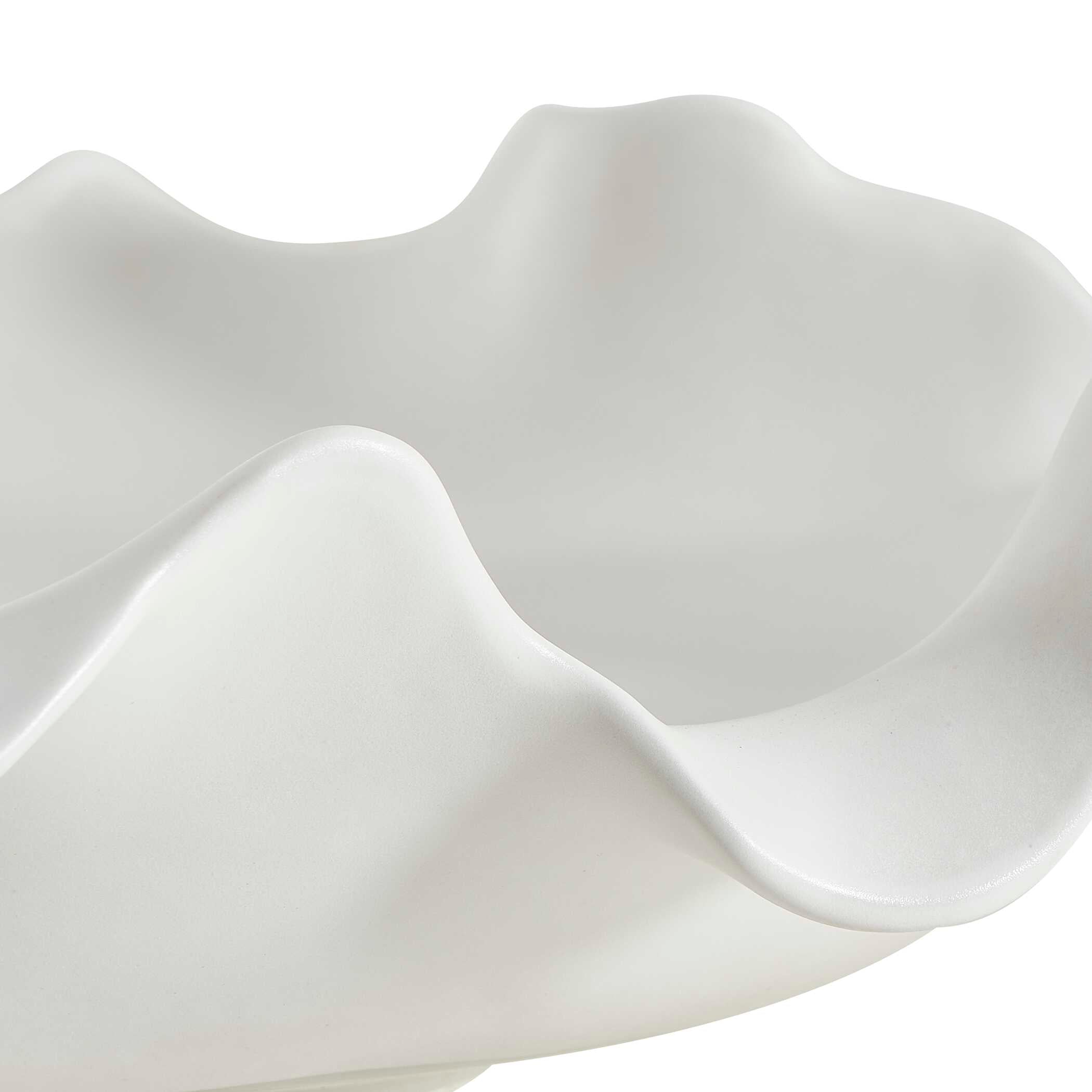 Wave Crest Indoor-Outdoor Bowl