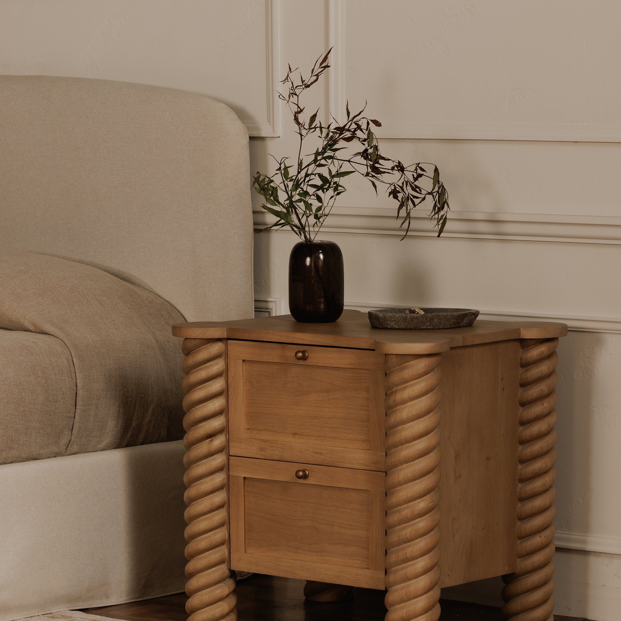 Treccia 2 Drawer Nightsd