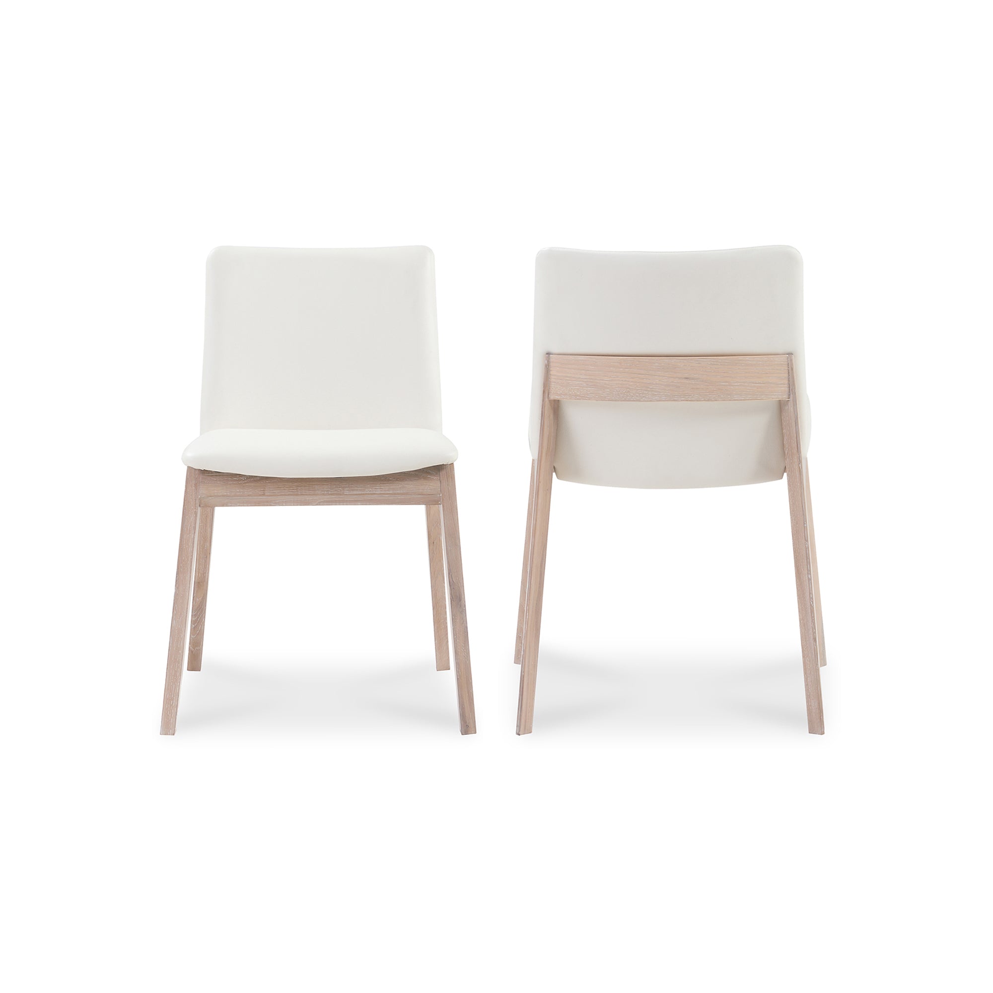 Deco Oak Dining Chair - Set Of Two