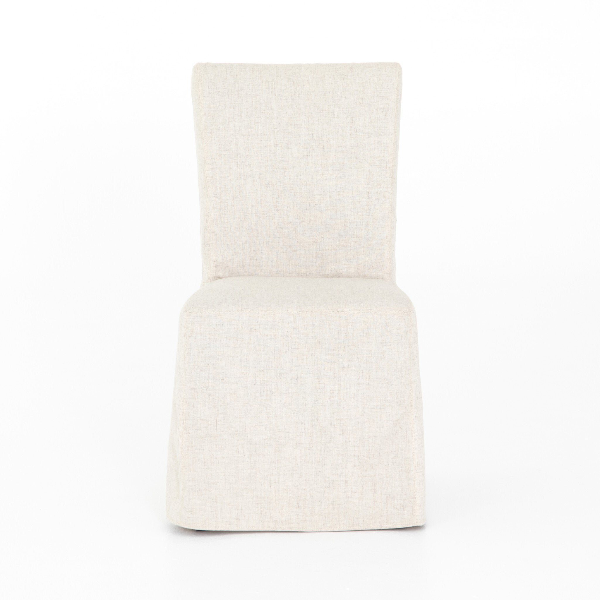 Vista Slipcovered Dining Chair - Savile Flax