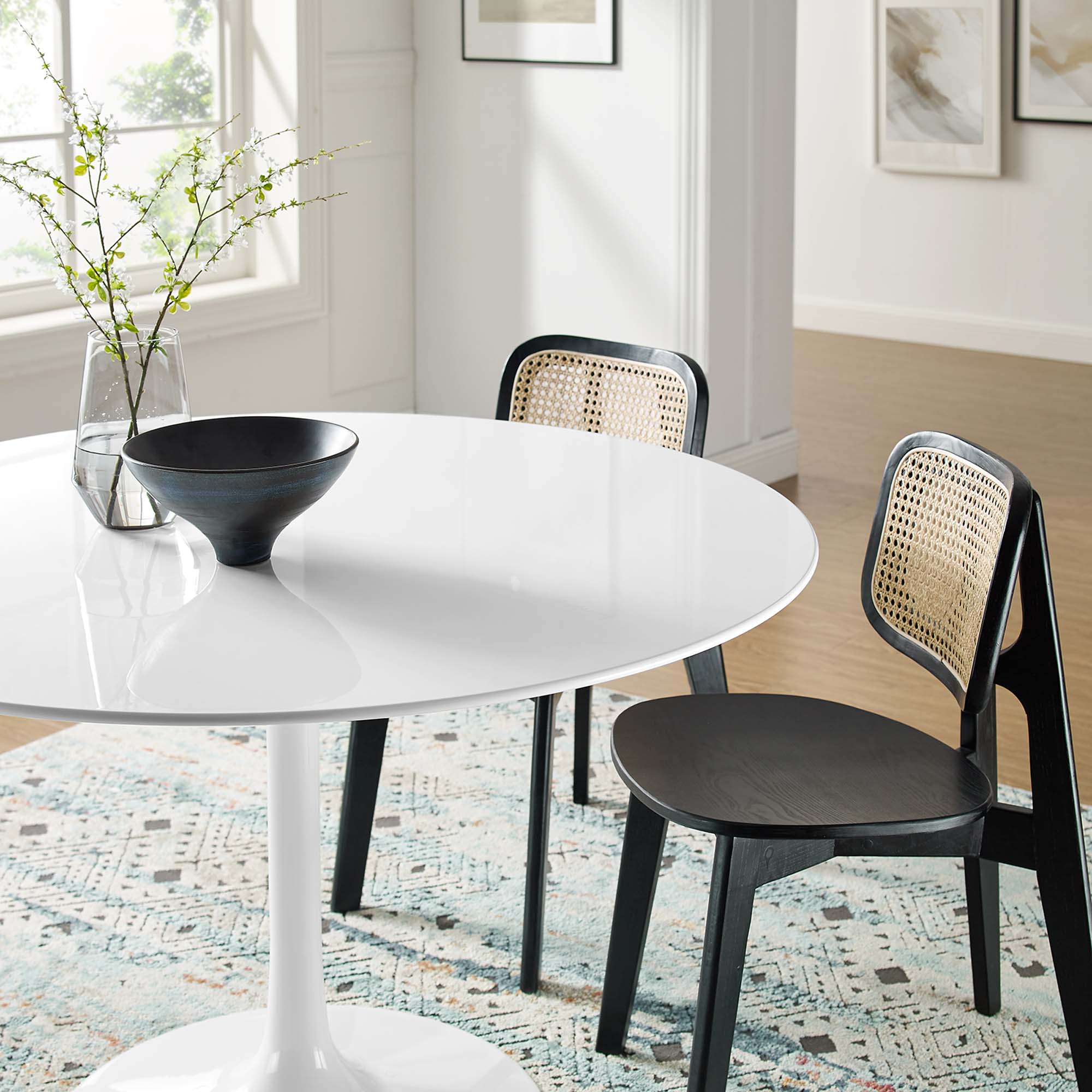 Lippa Round Wood Dining Table