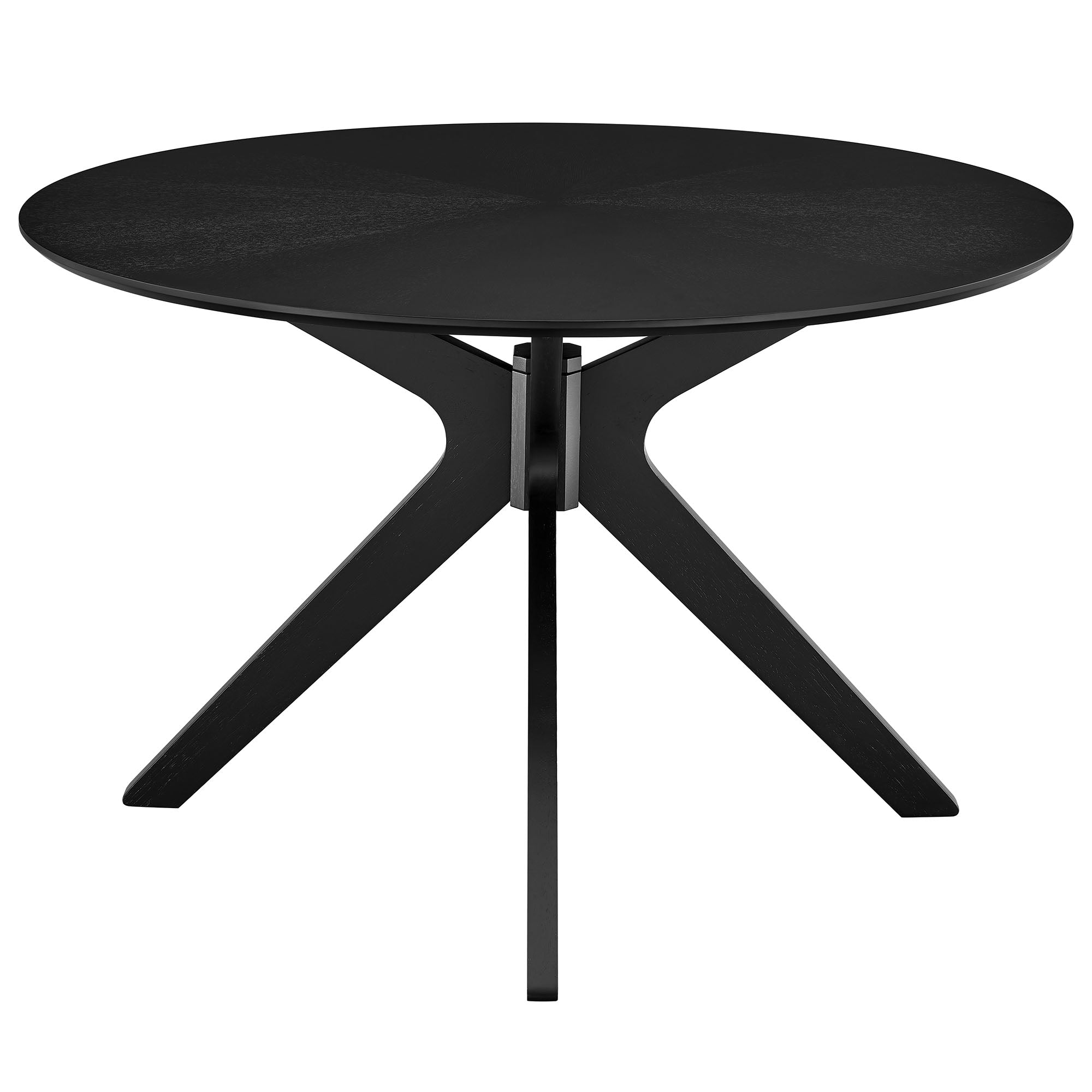 Crossroads Round Wood Dining Table