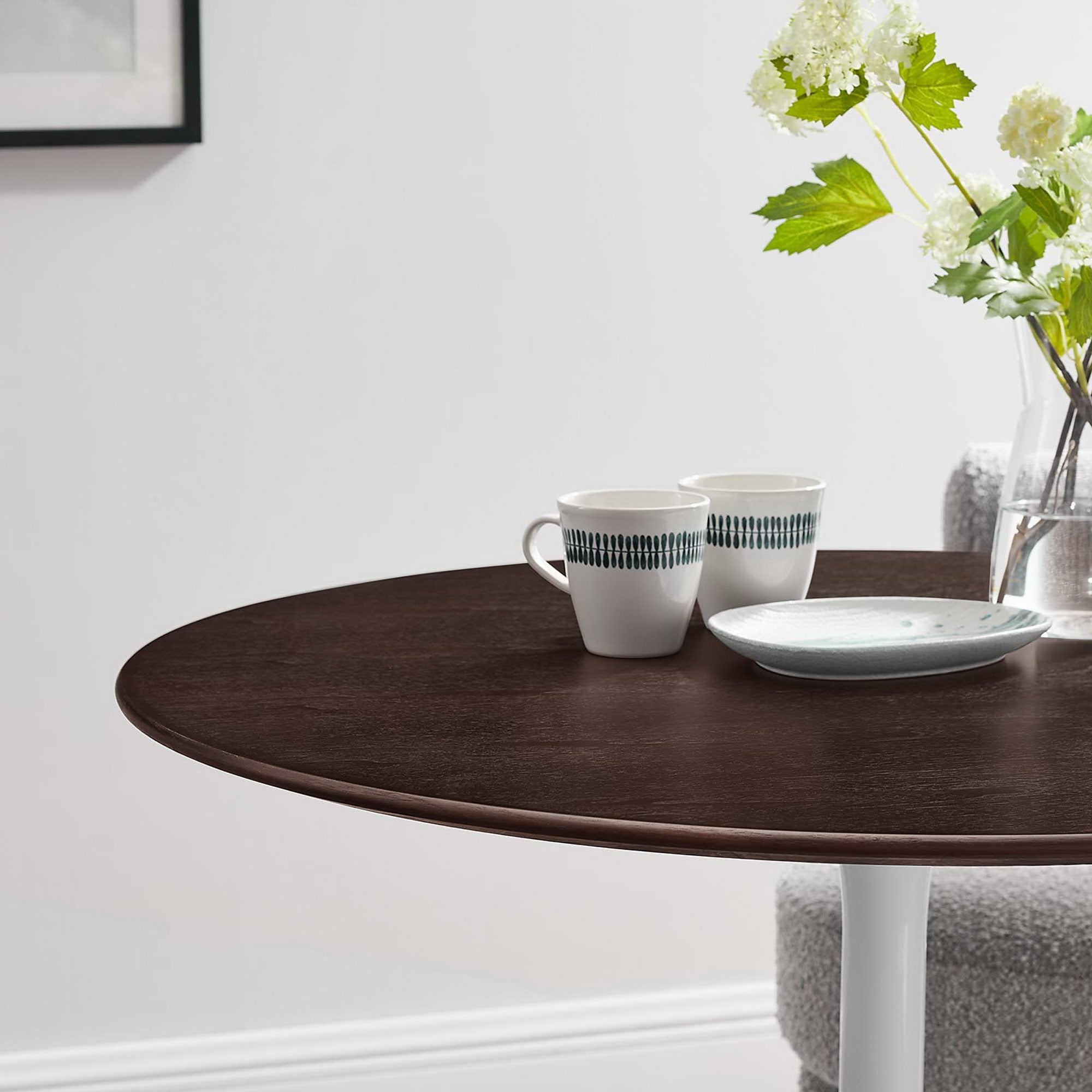 Lippa Round Wood Dining Table