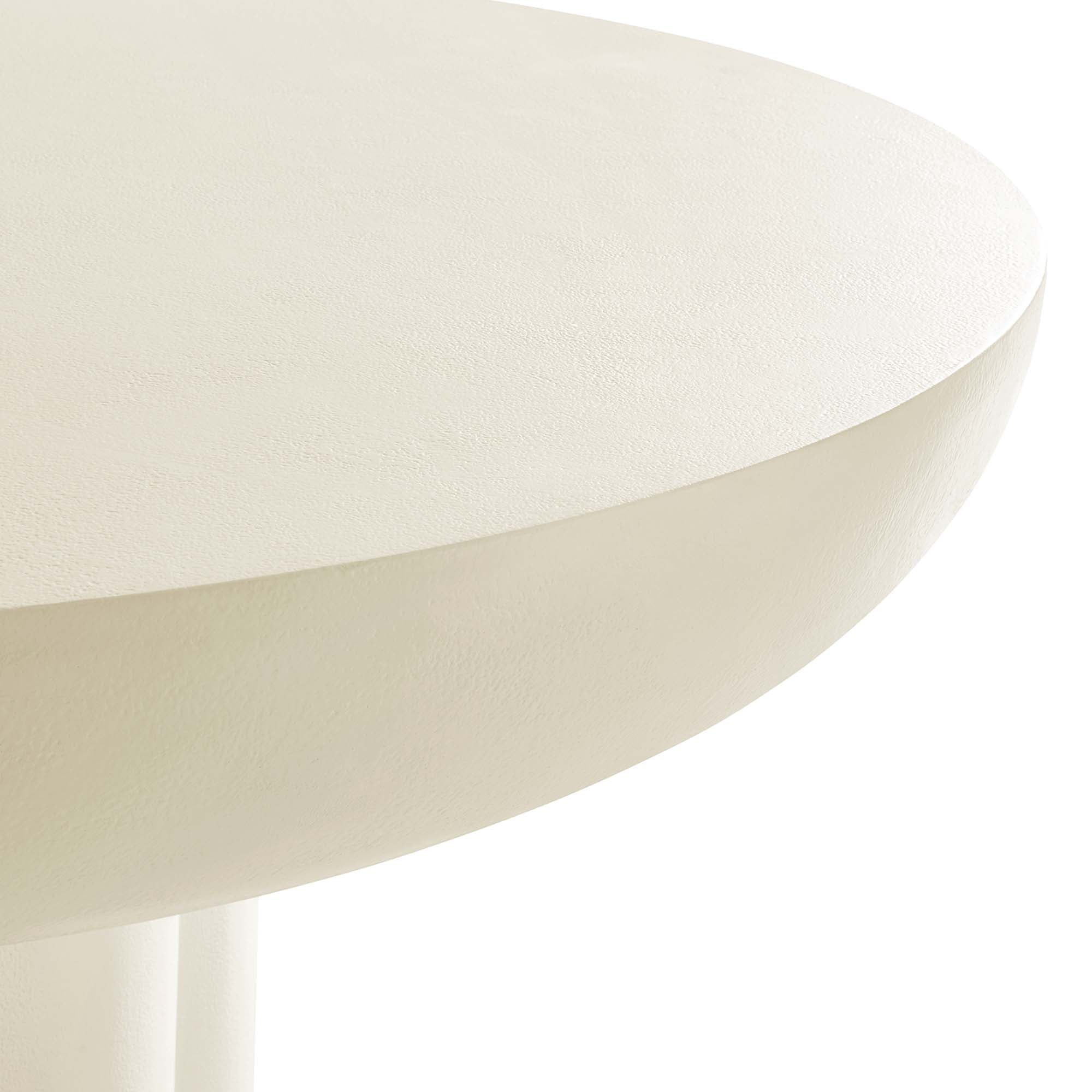 Caspian Round Concrete Dining Table