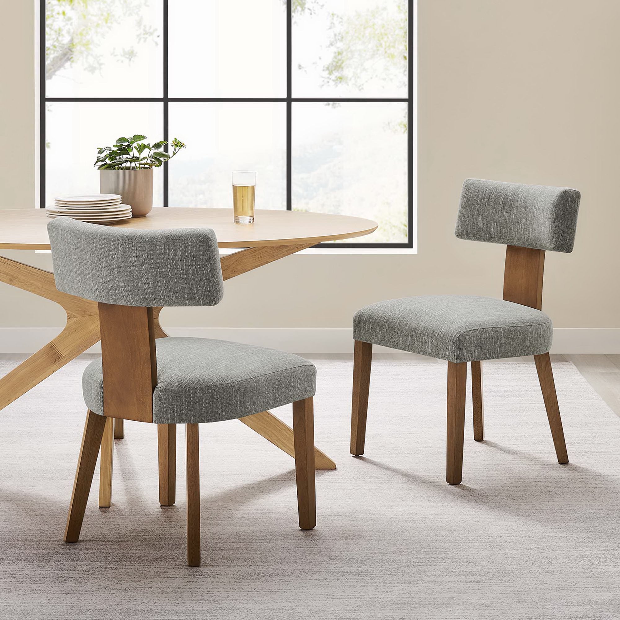 Nalani Fabric Upholstered Dining Chairs