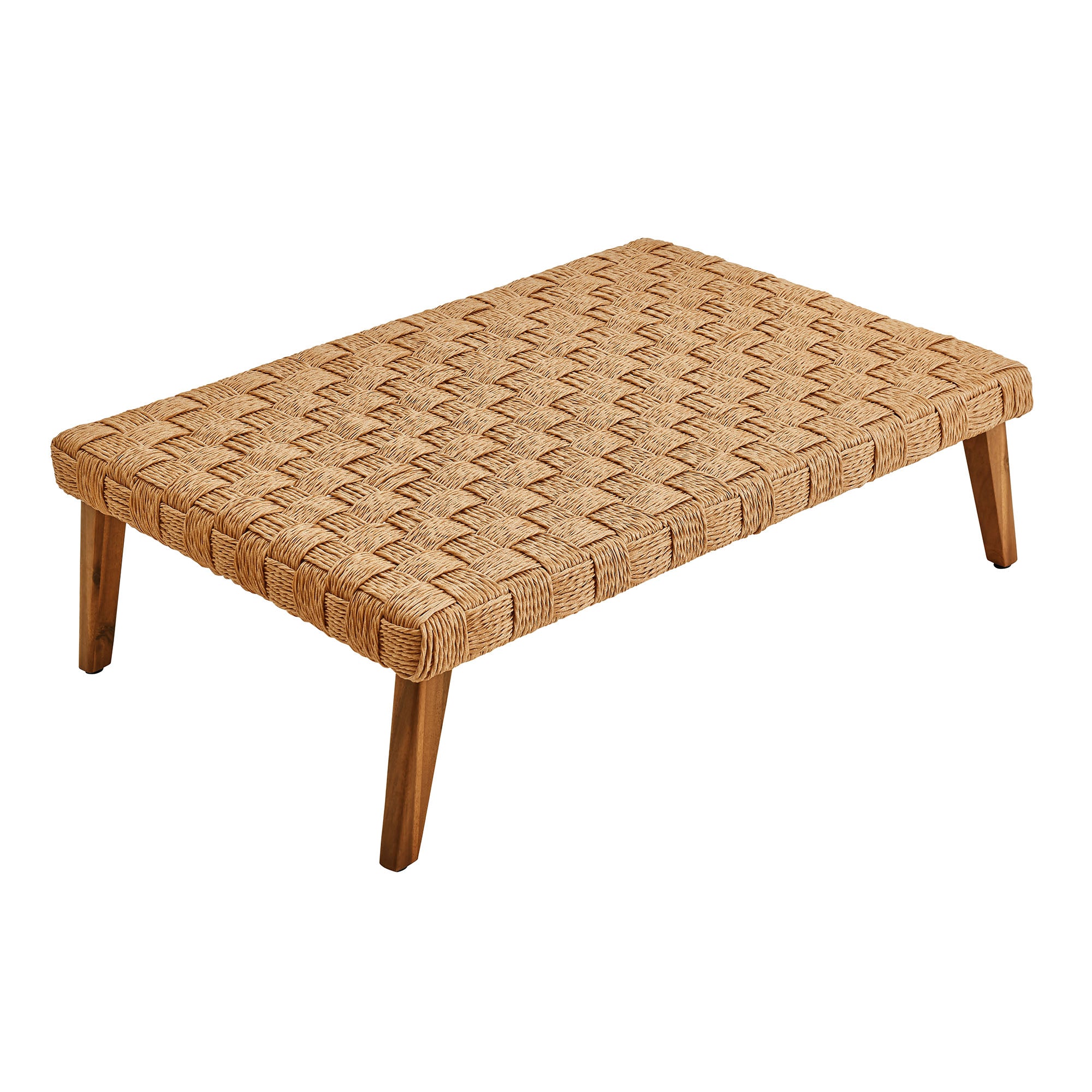 Thames Outdoor Patio Wicker Outdoor Patio Rattan Coffee Table