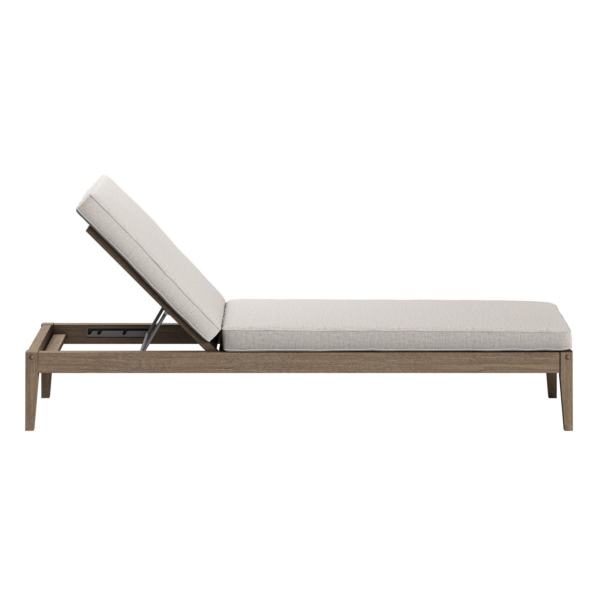 Northlake Outdoor Patio Teak Chaise Lounge