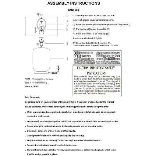 Enid Accent Table Lamp
