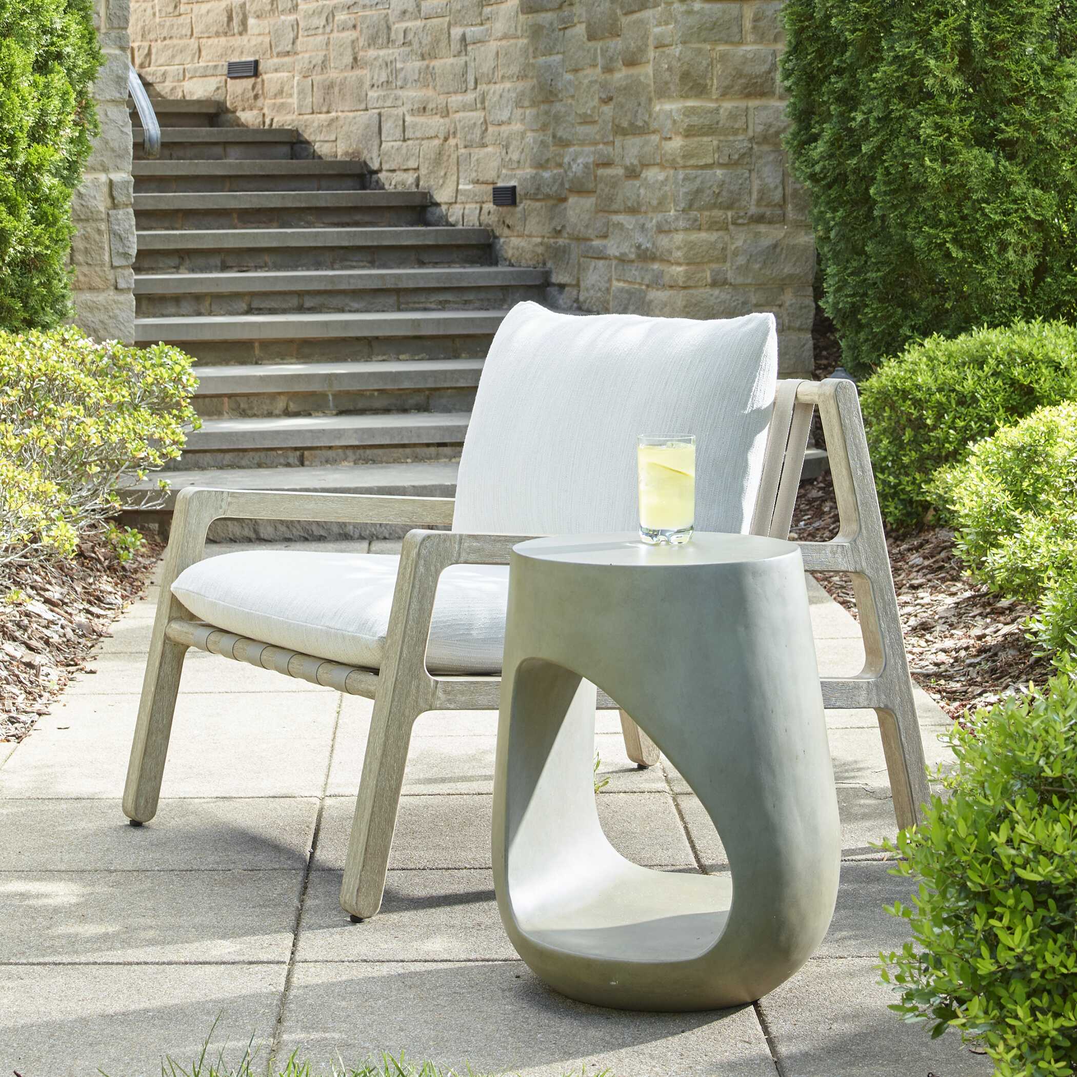 Lithos Outdoor Accent Table