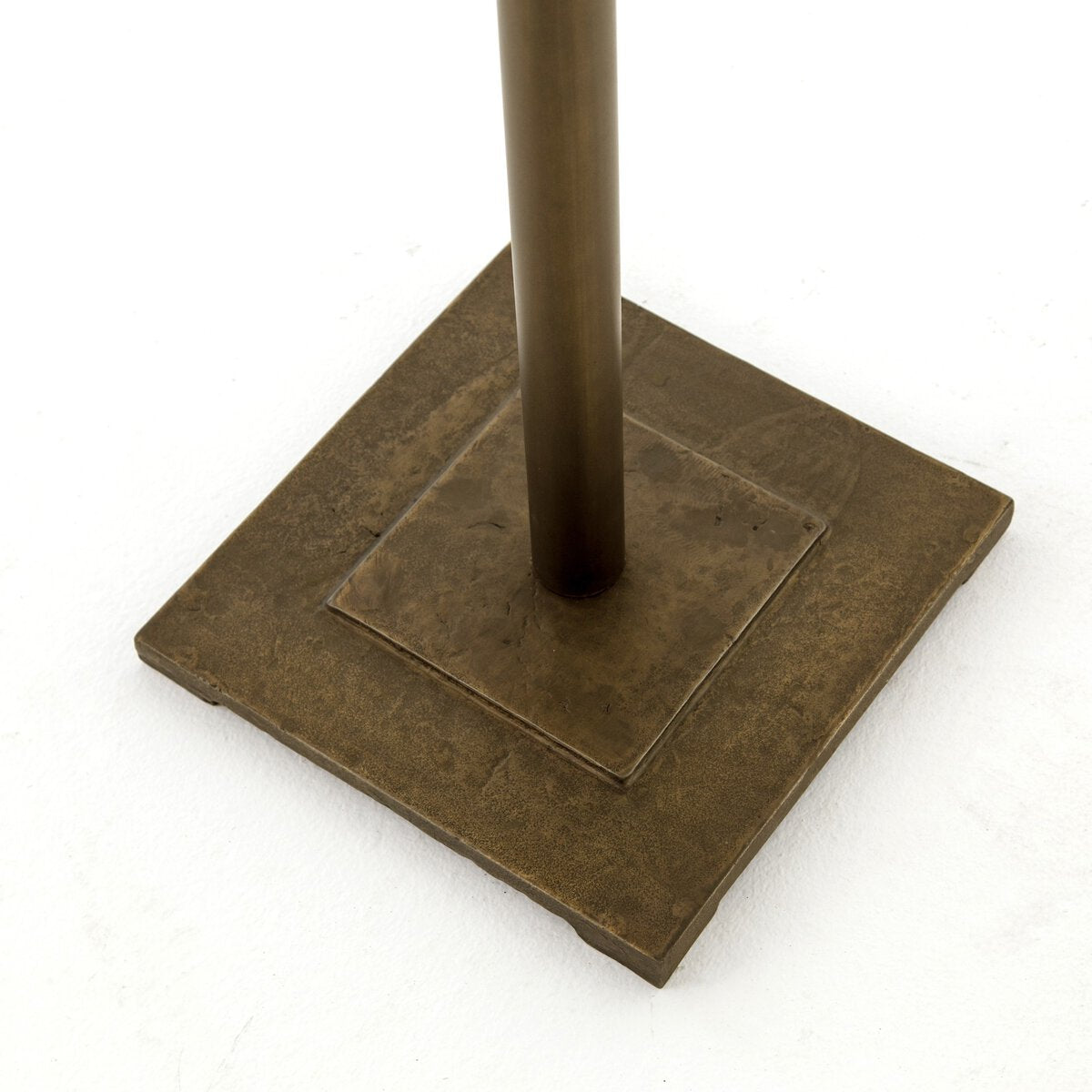 Fannin Table - Acid Etched Aged Brass