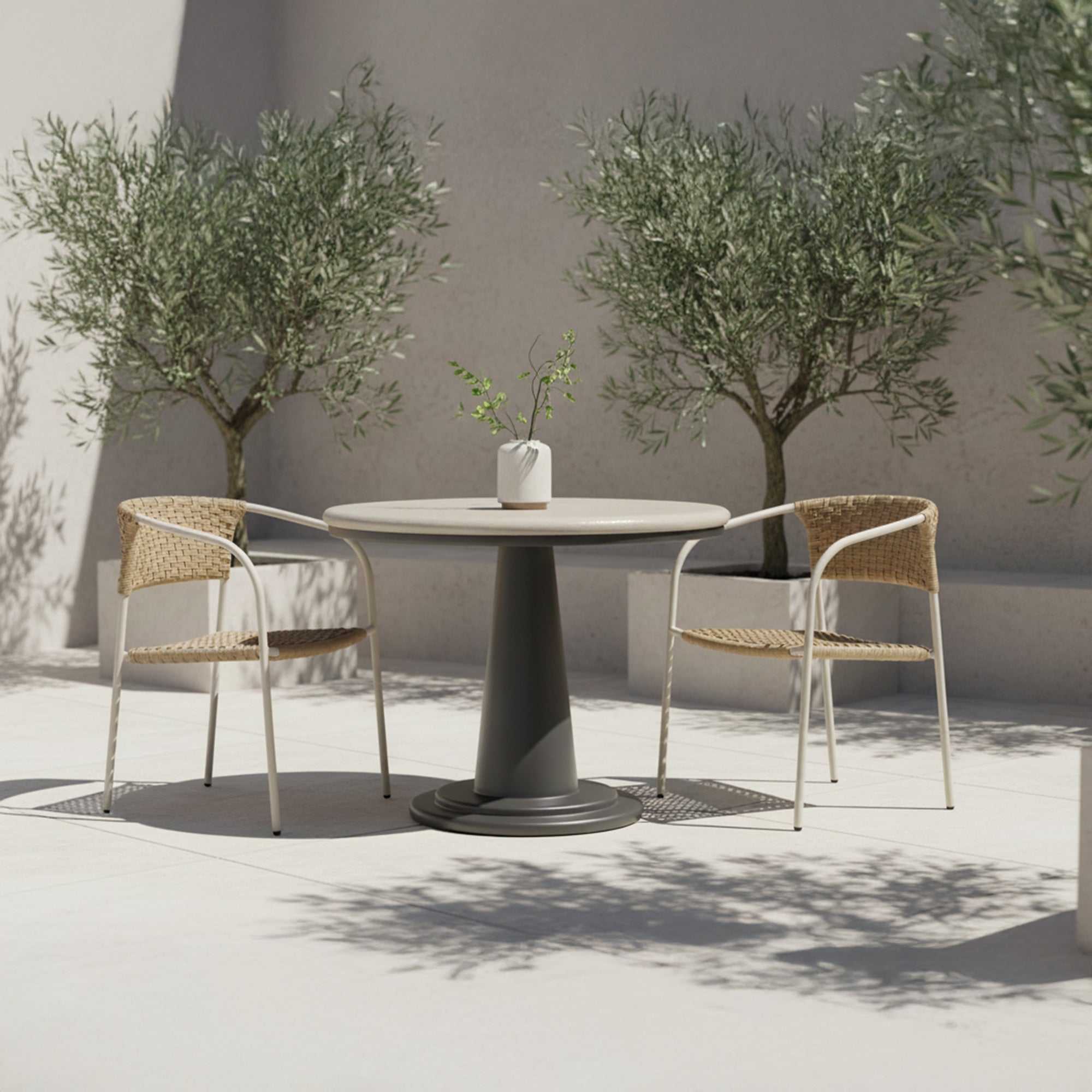 Zola Outdoor Dining Chair - Set Of Two