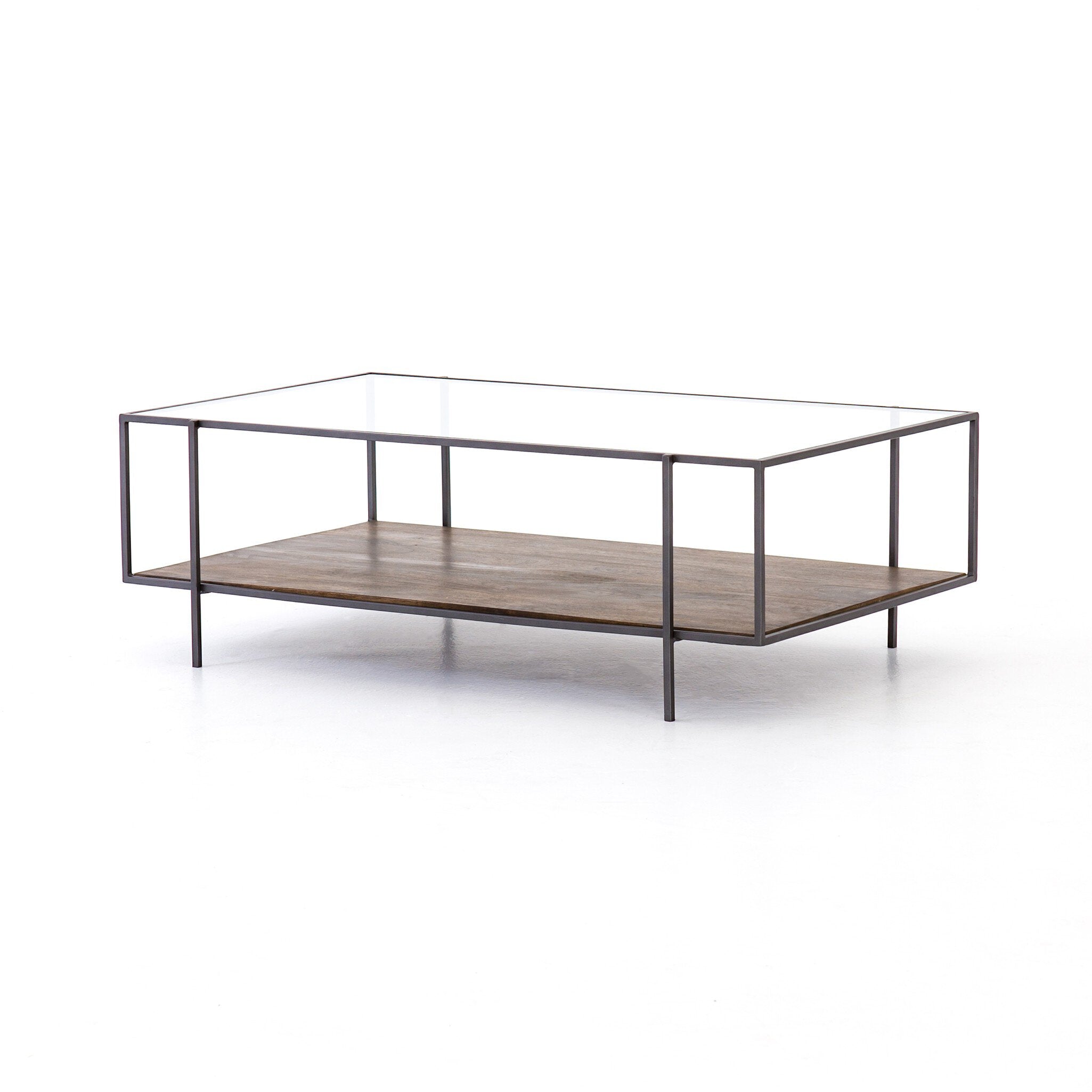 Byron Coffee Table - Dark Iron