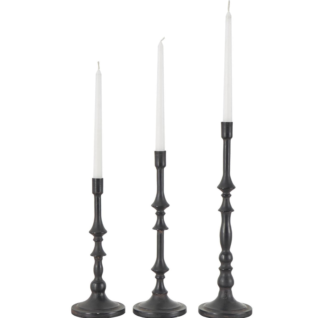 Candle Sticks Black