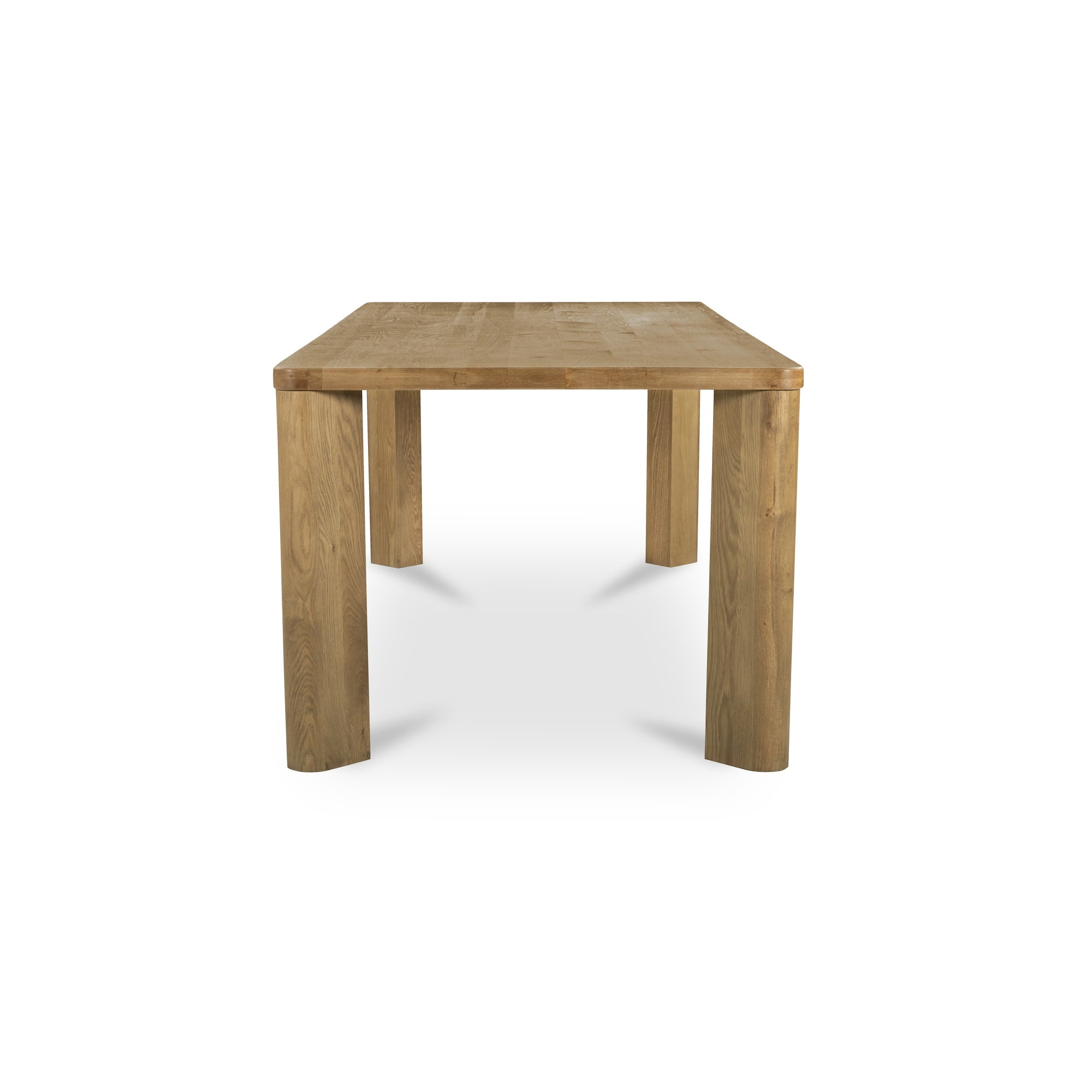 Segment Dining Table Wood Large