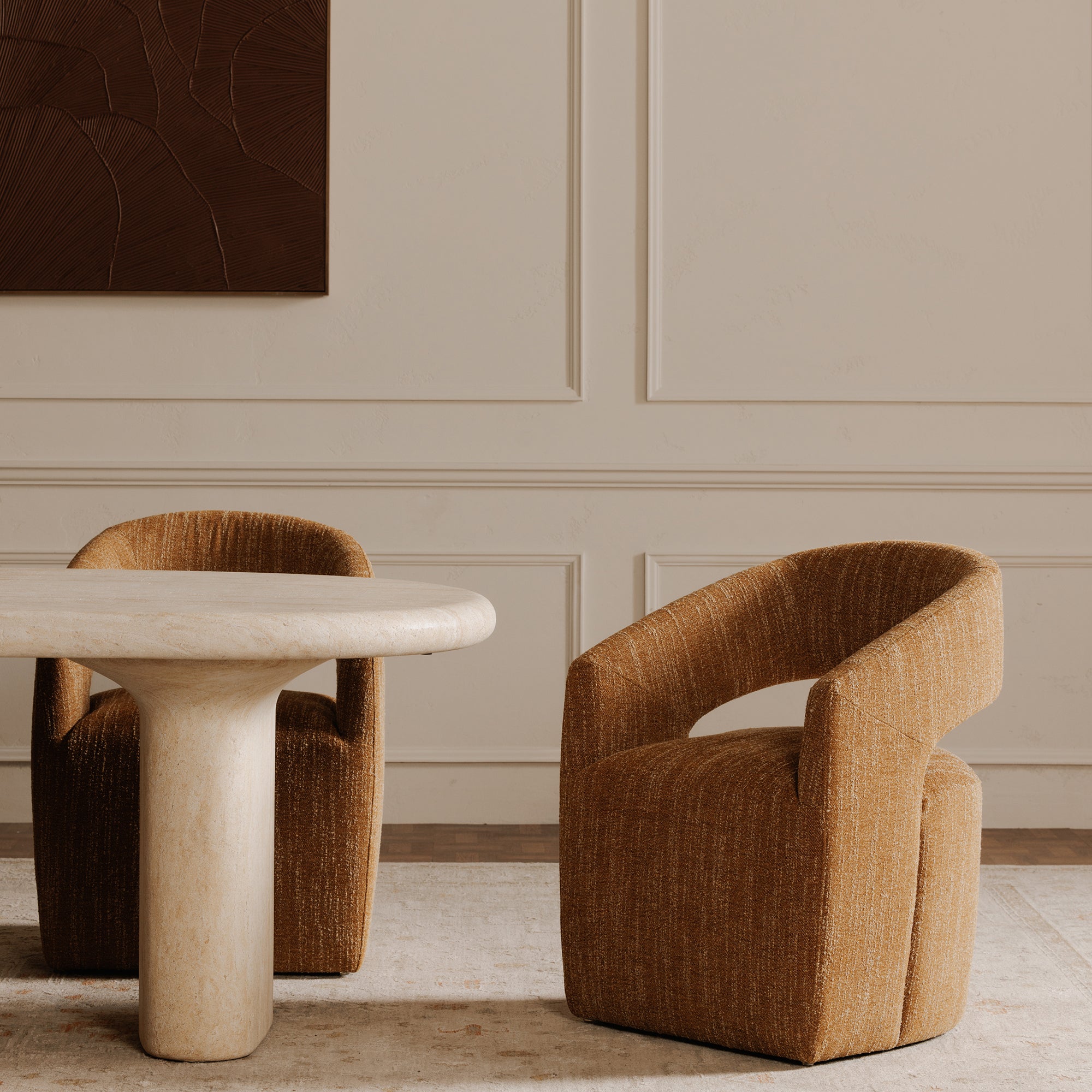 Barrow Rolling Dining Chair