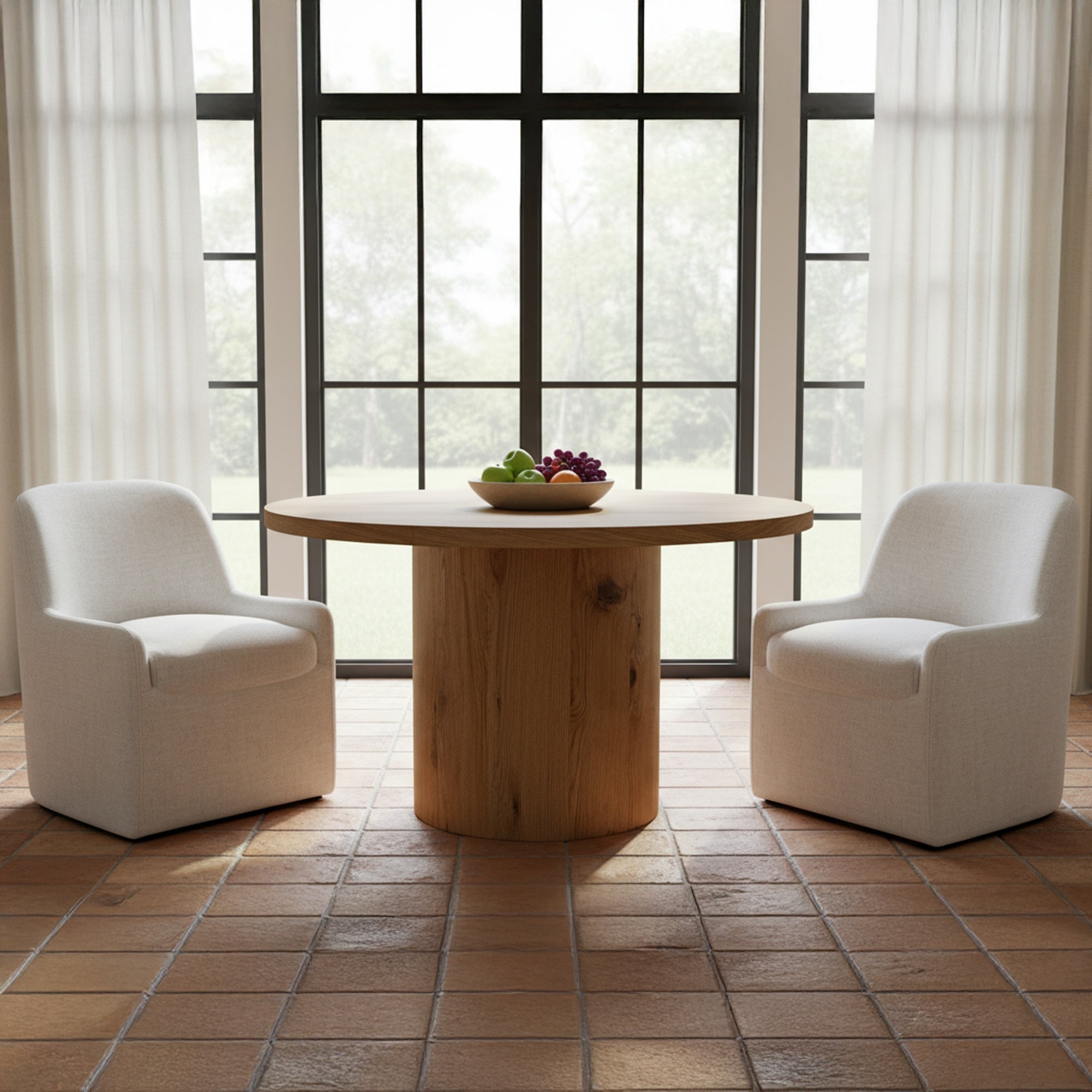 Maisie Rolling Dining Chair