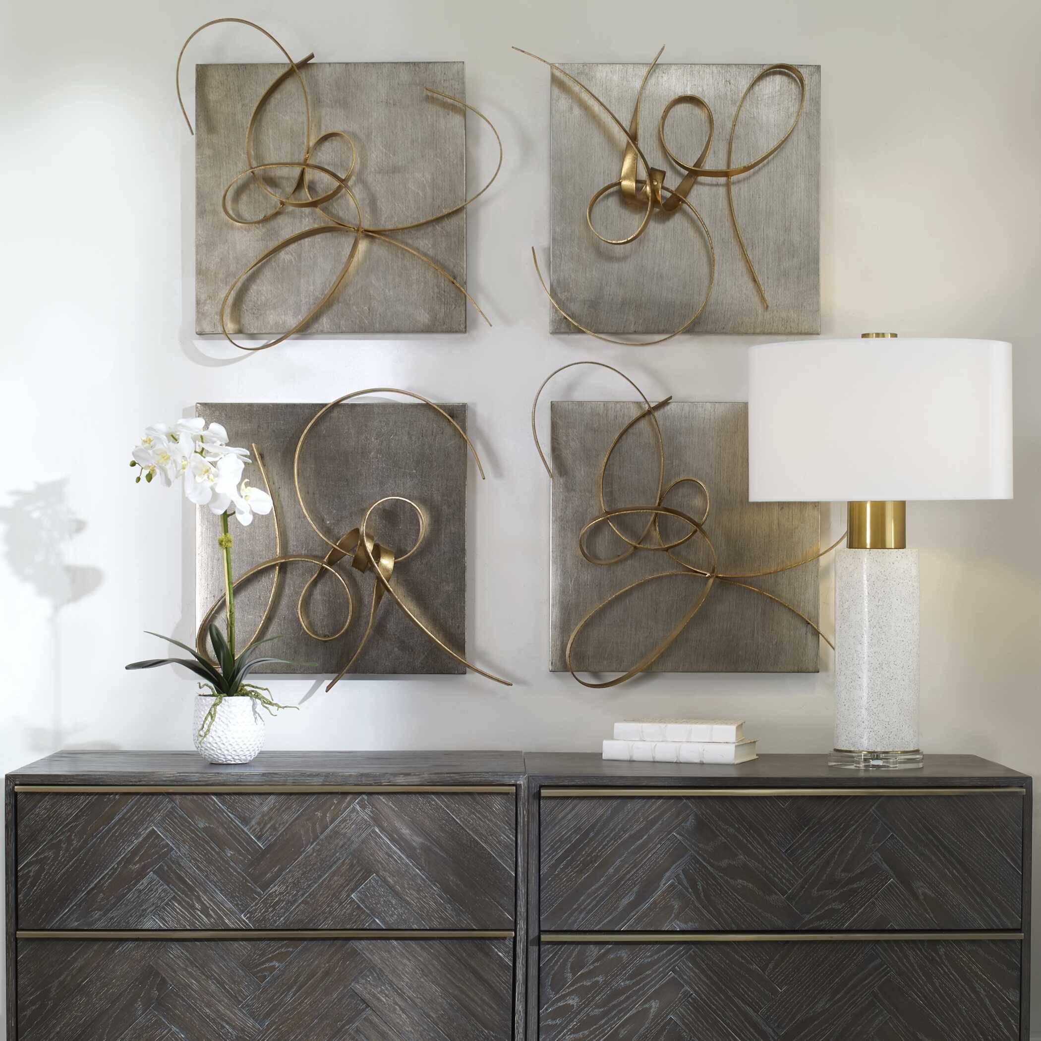 Harmony Metal Wall Art Set/2
