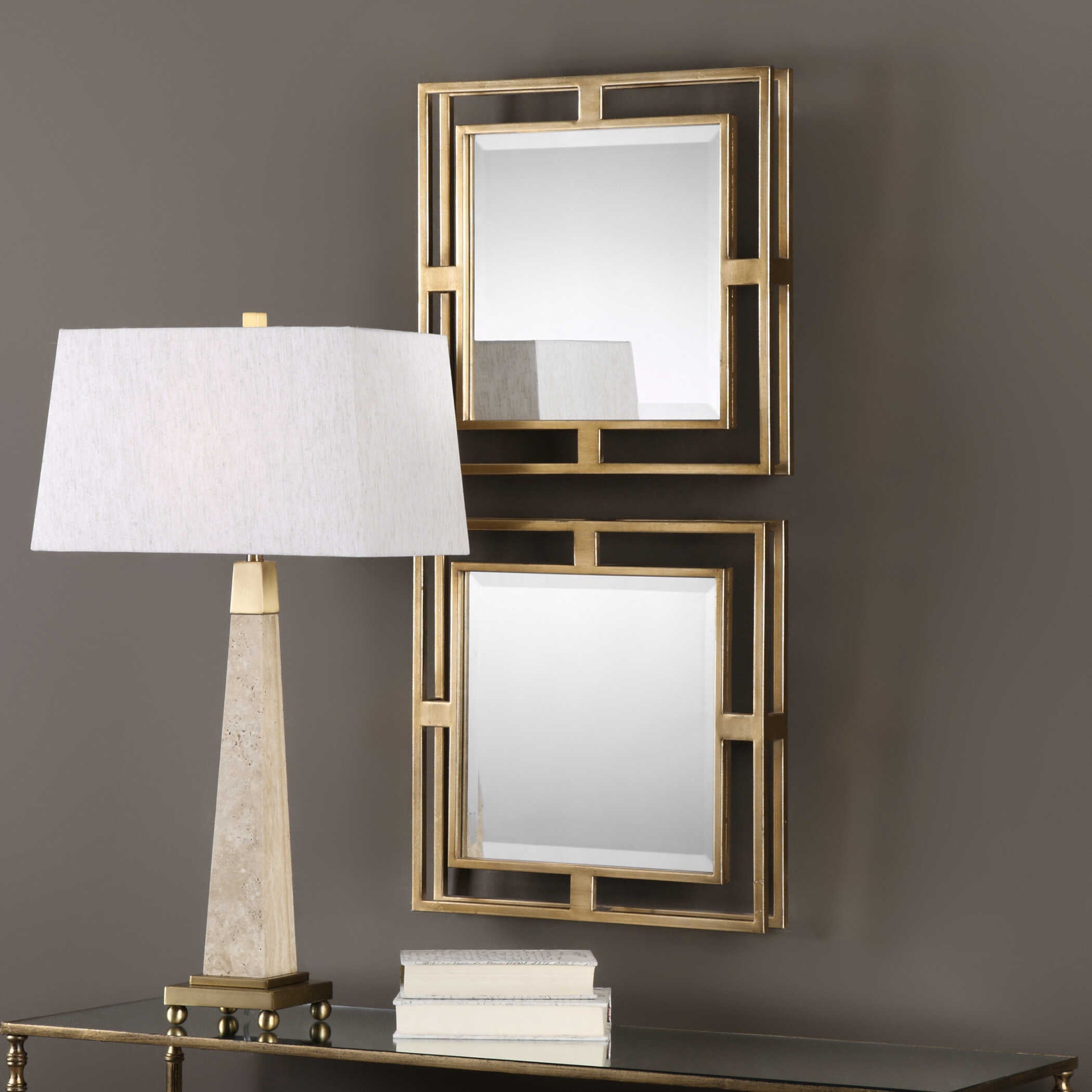 Allick Square Mirrors Set/2