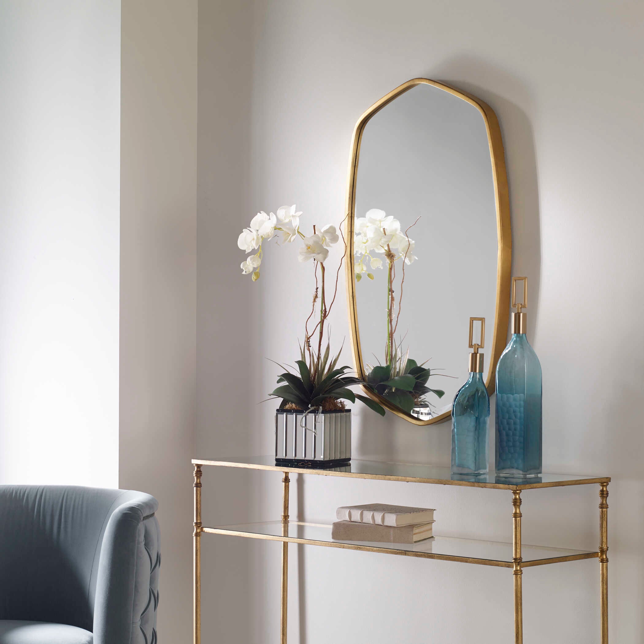 Duronia Antiqued Mirror