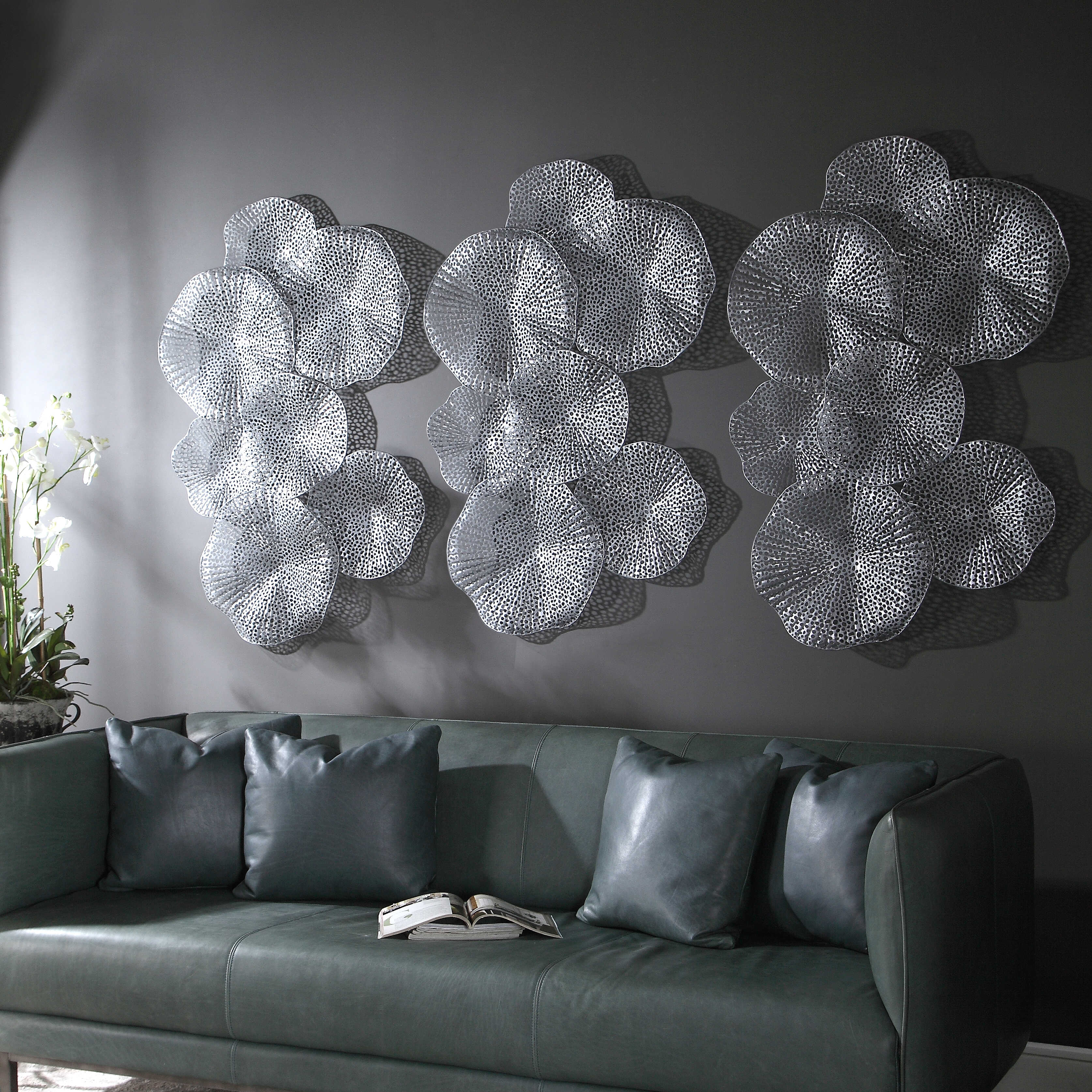 Ripley Pewter Metal Wall Art