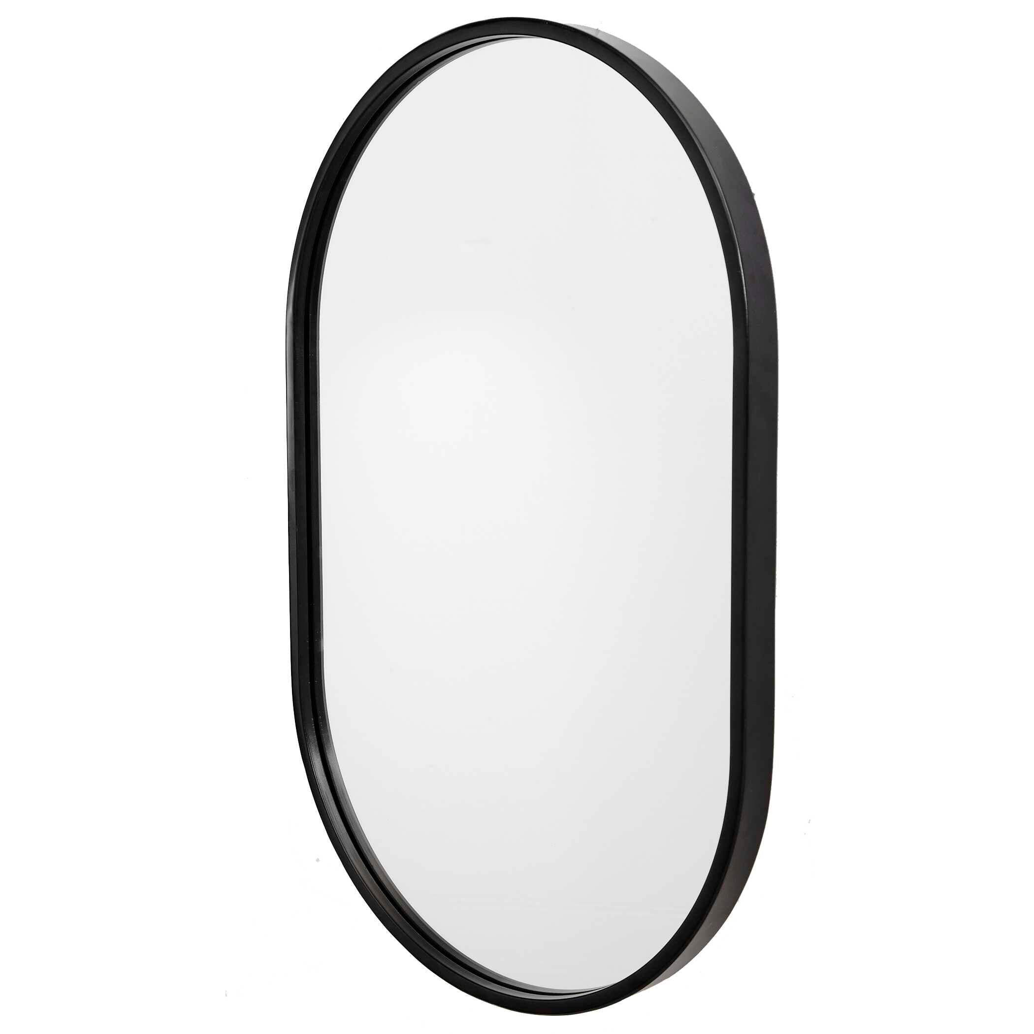 Varina Minimalist Oval Mirror