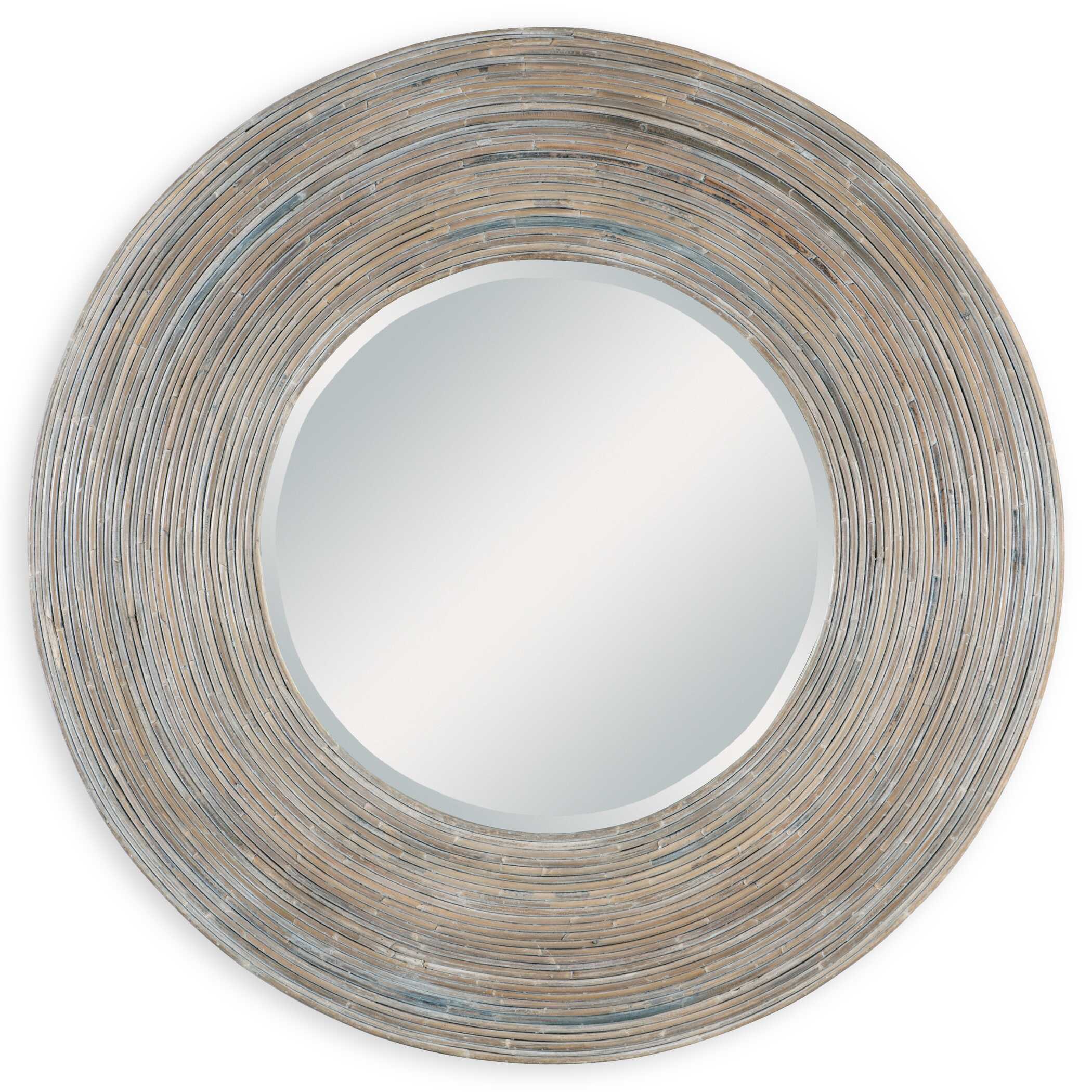 Vortex Washed Round Mirror