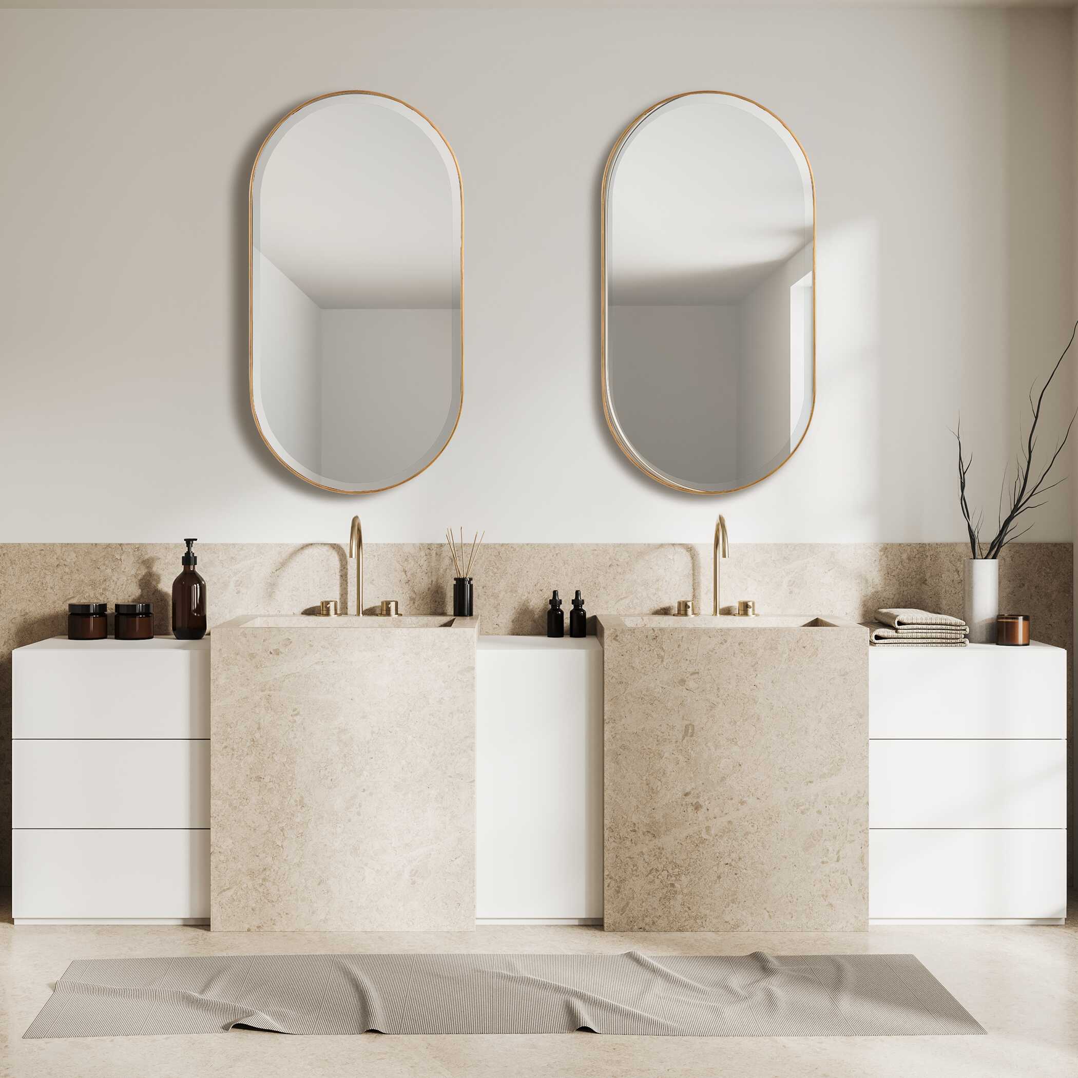 Lago Oval Mirror