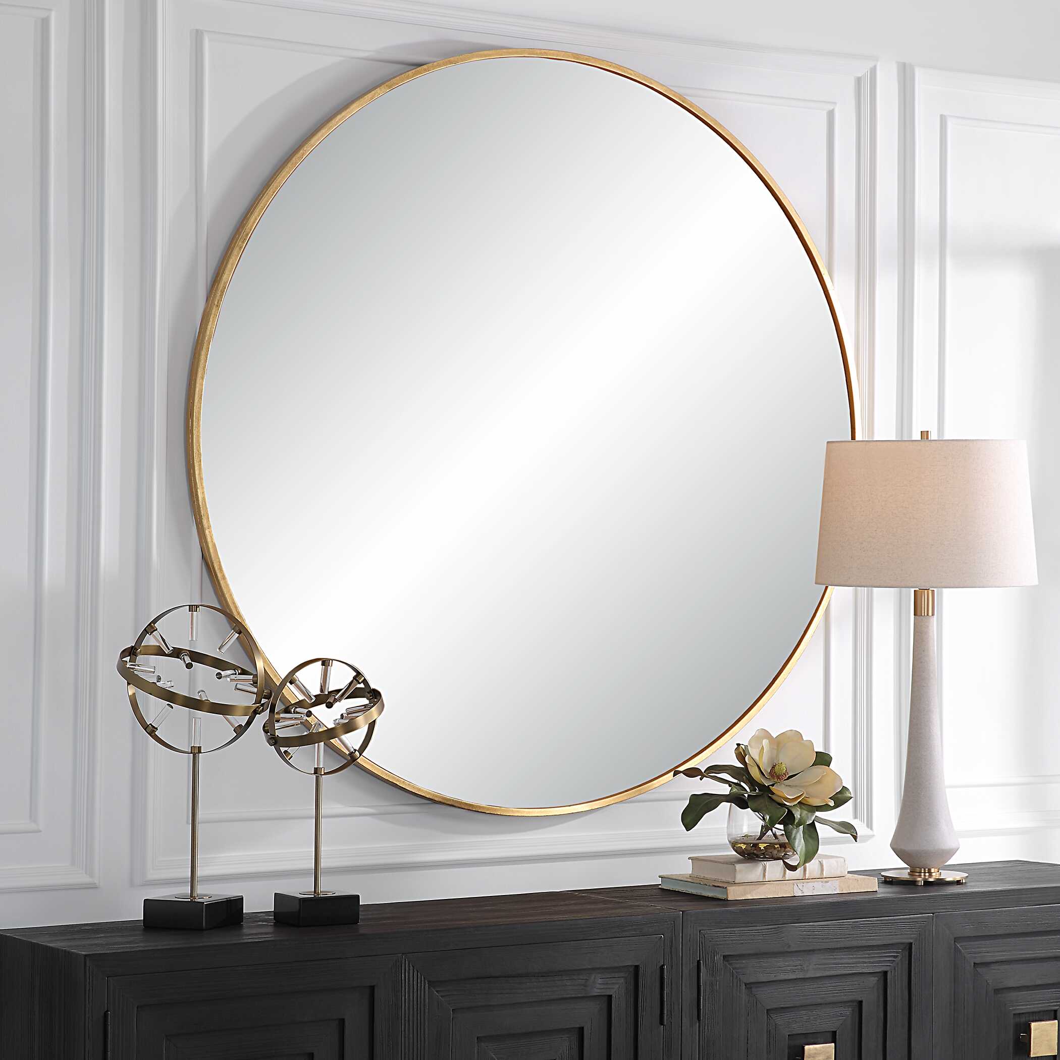 Junius Large Round Mirror