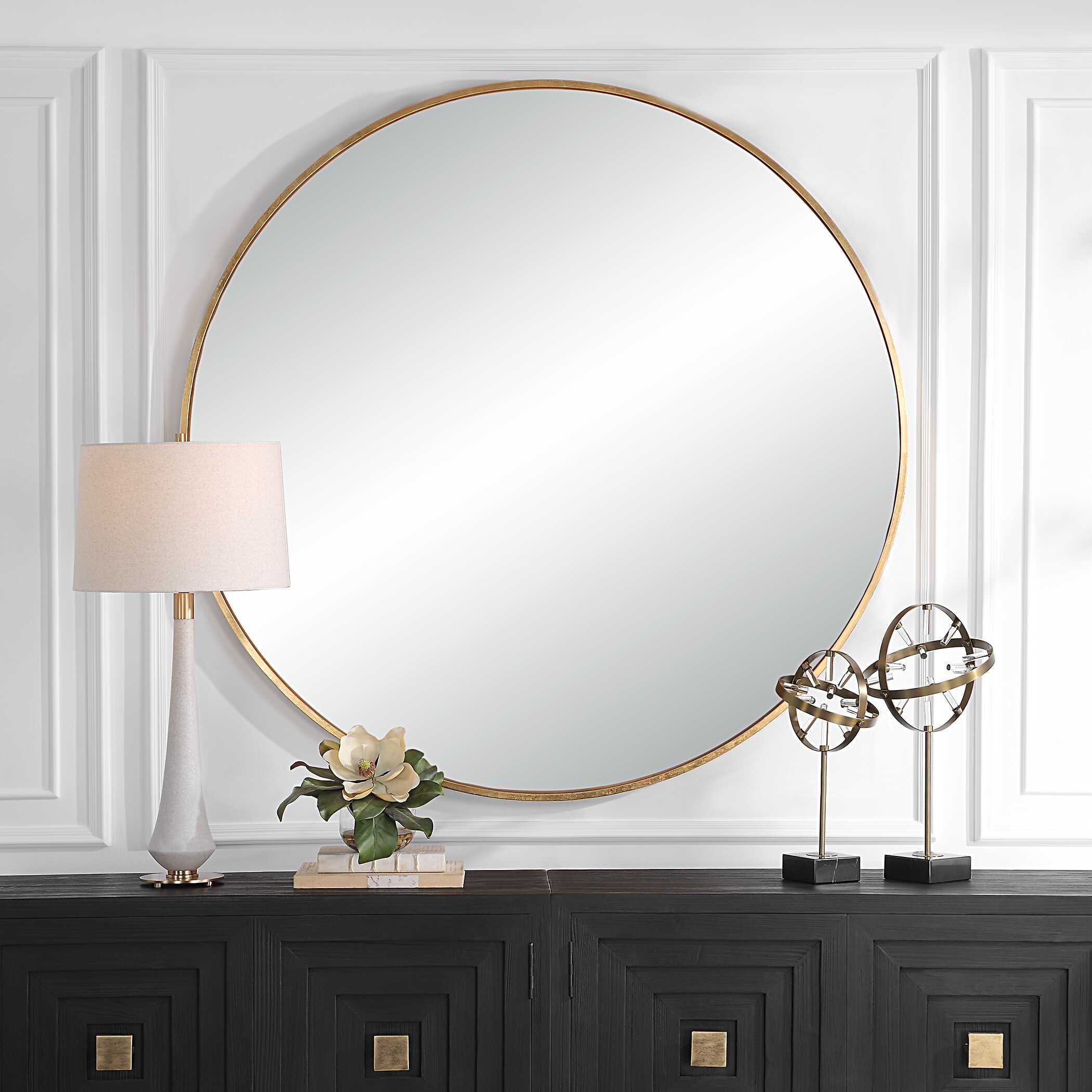 Junius Large Round Mirror