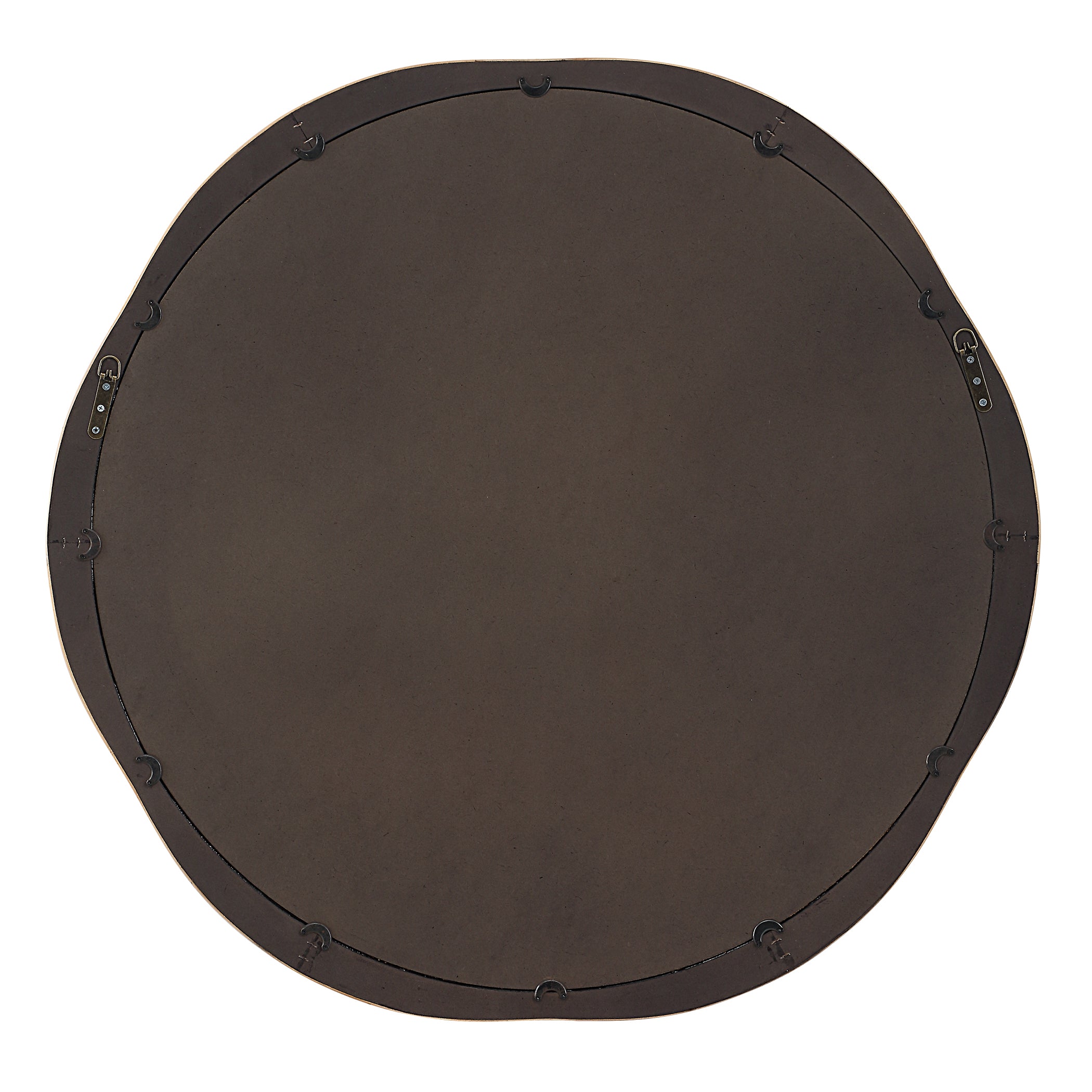 Salina Round Bamboo Mirror