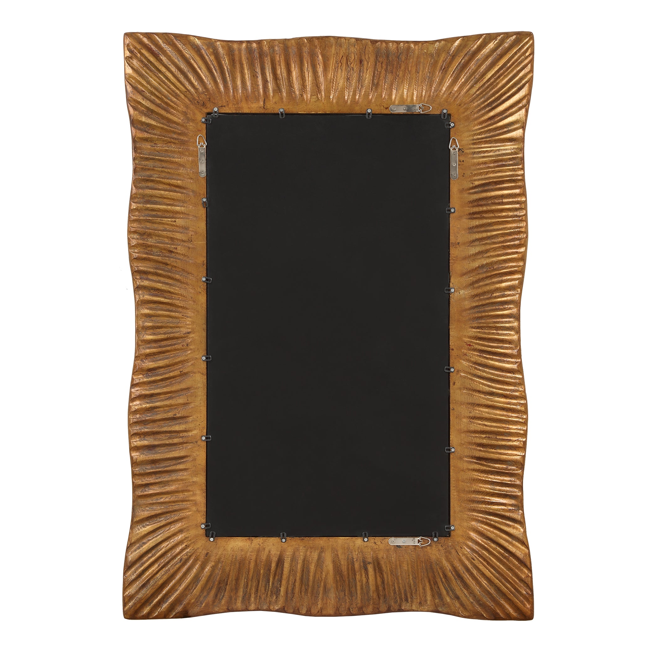 Emerson Scalloped Antique Mirror