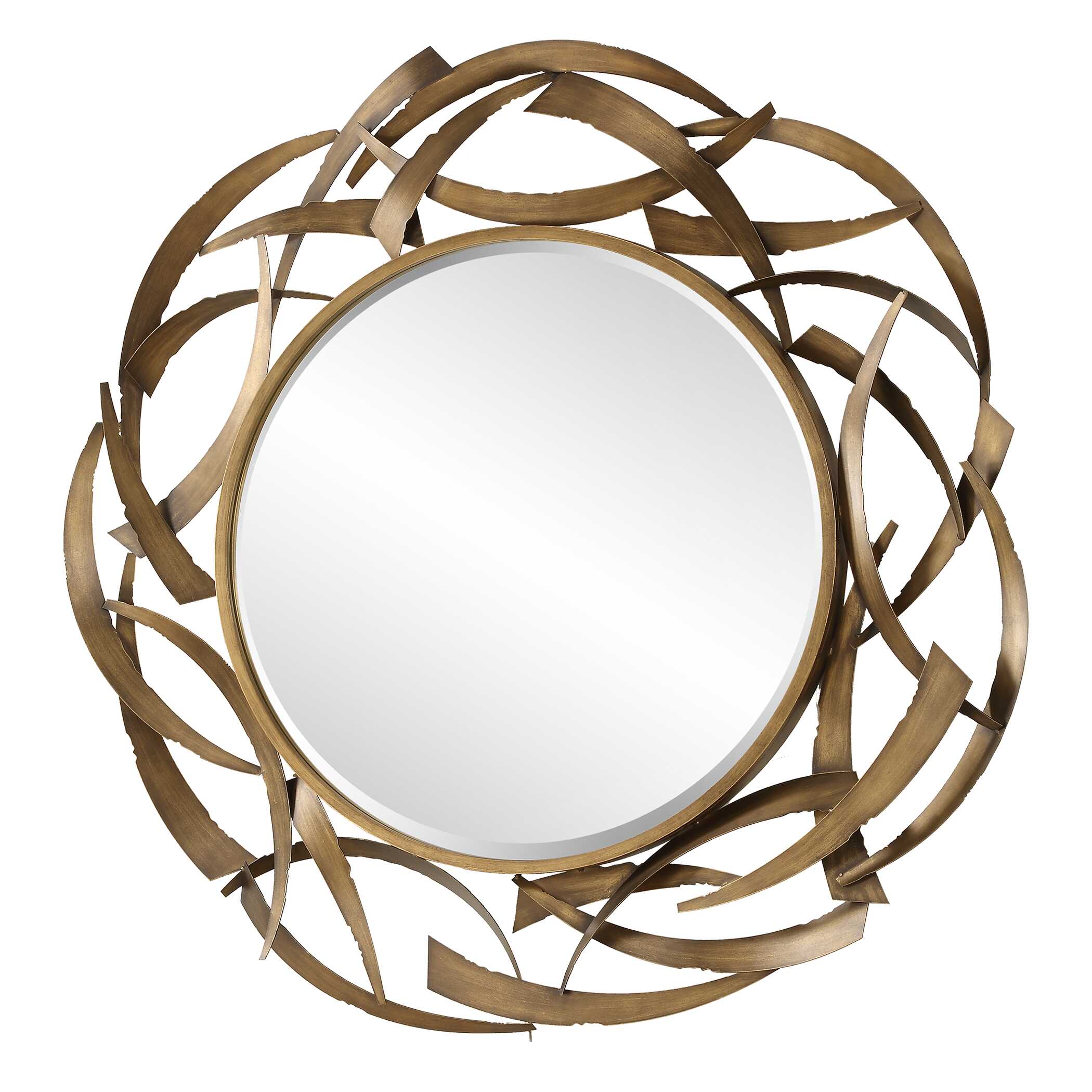 Cutting Edge Round Mirror