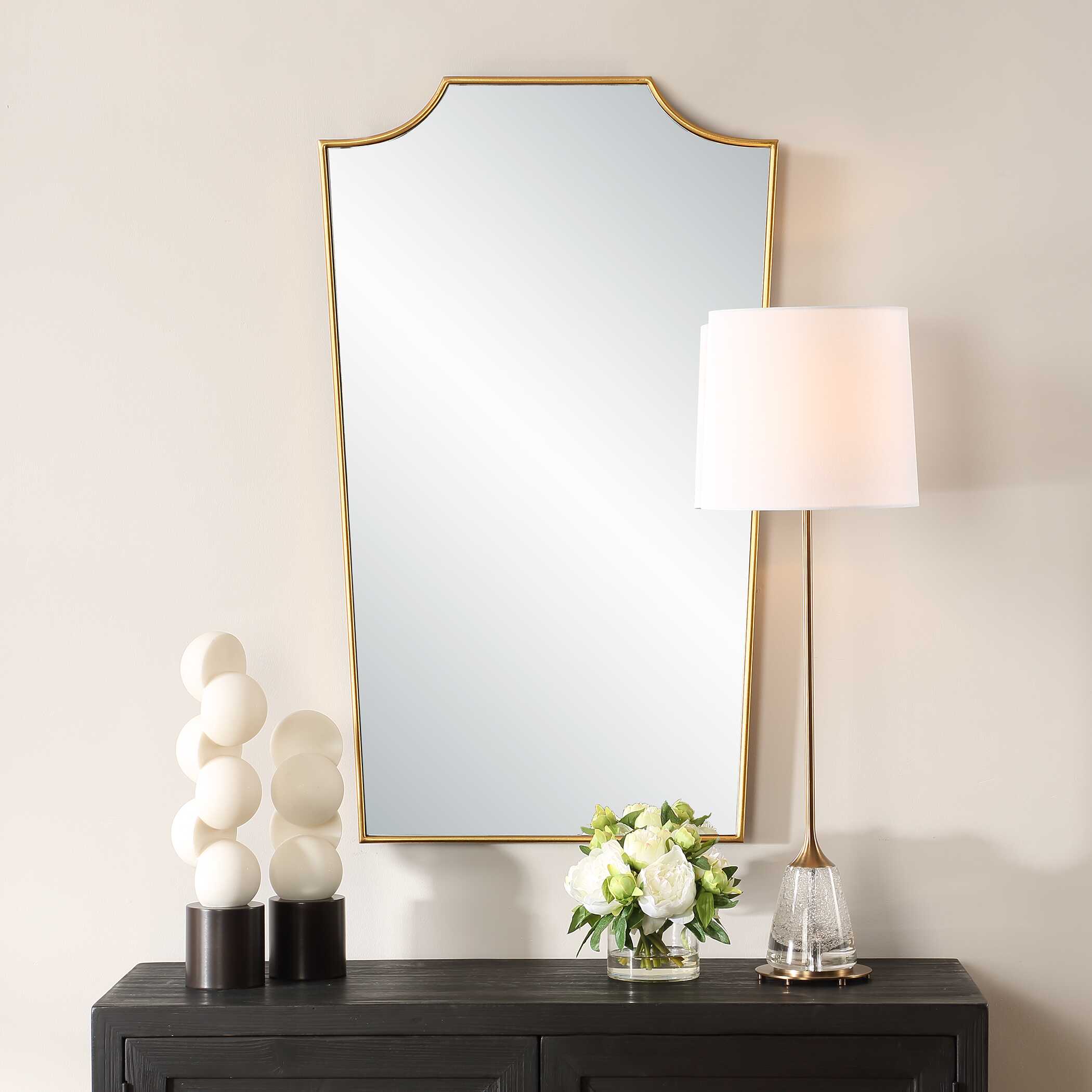 Demure Antique Mirror