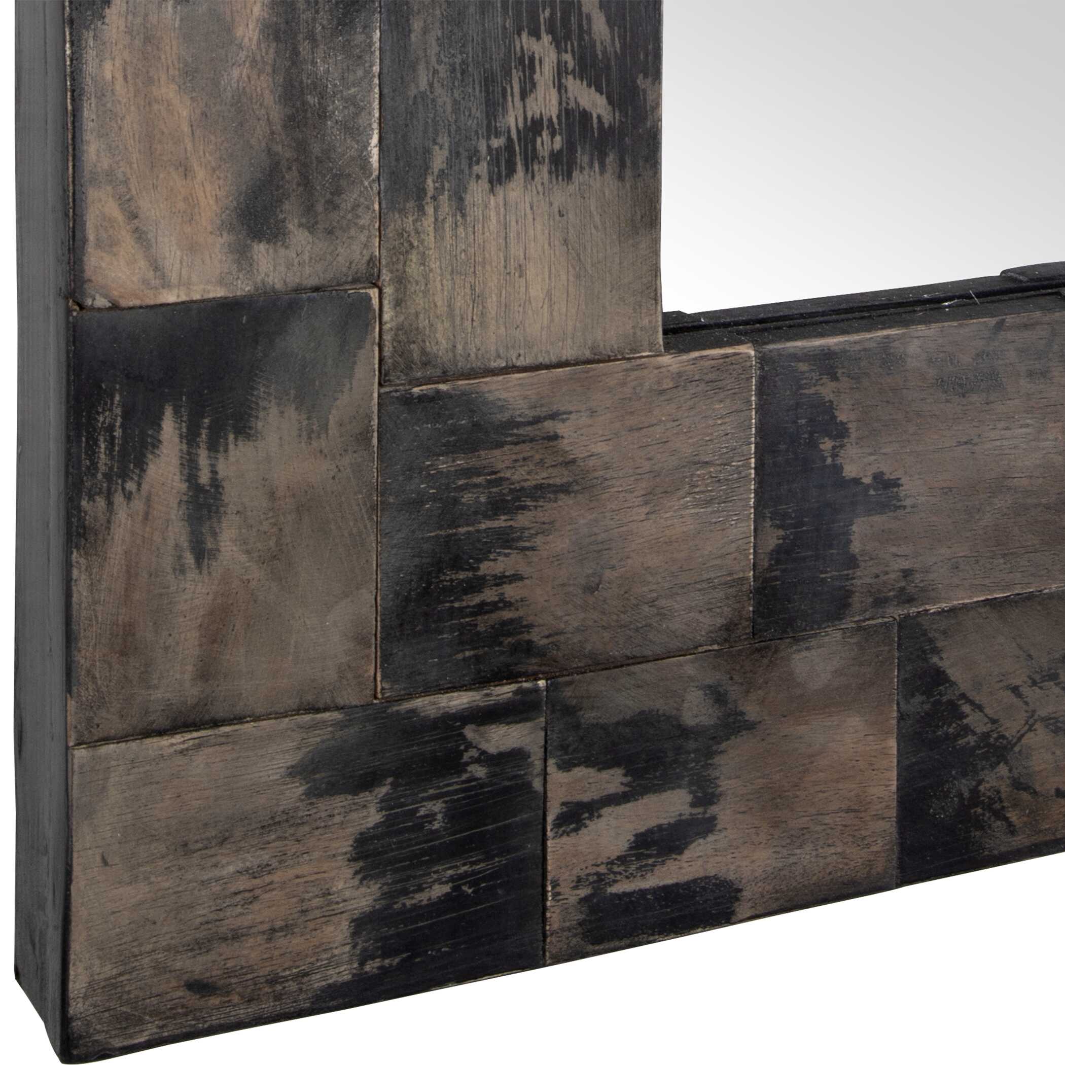 Burke Wooden Mirror