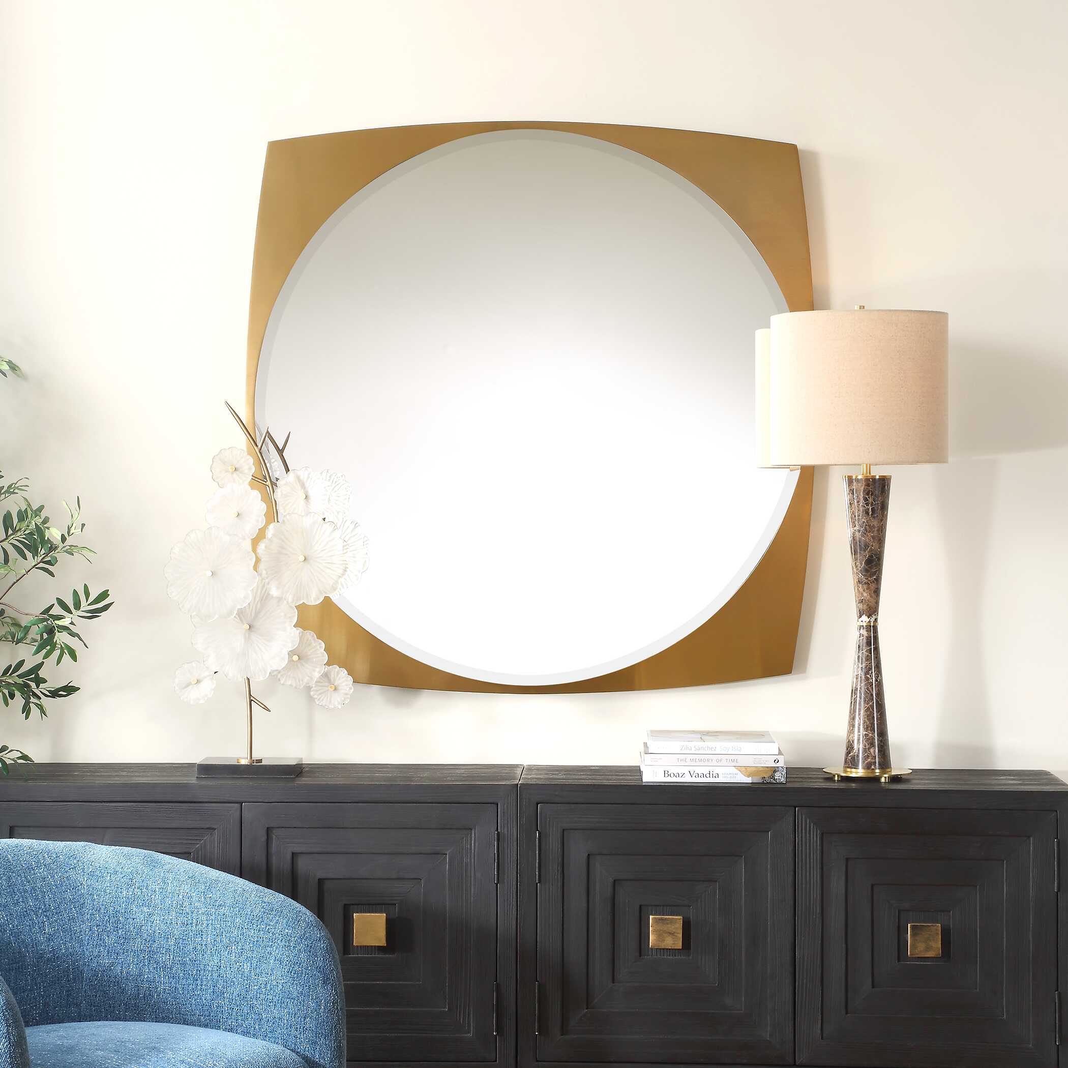 Neilia Round Mirror