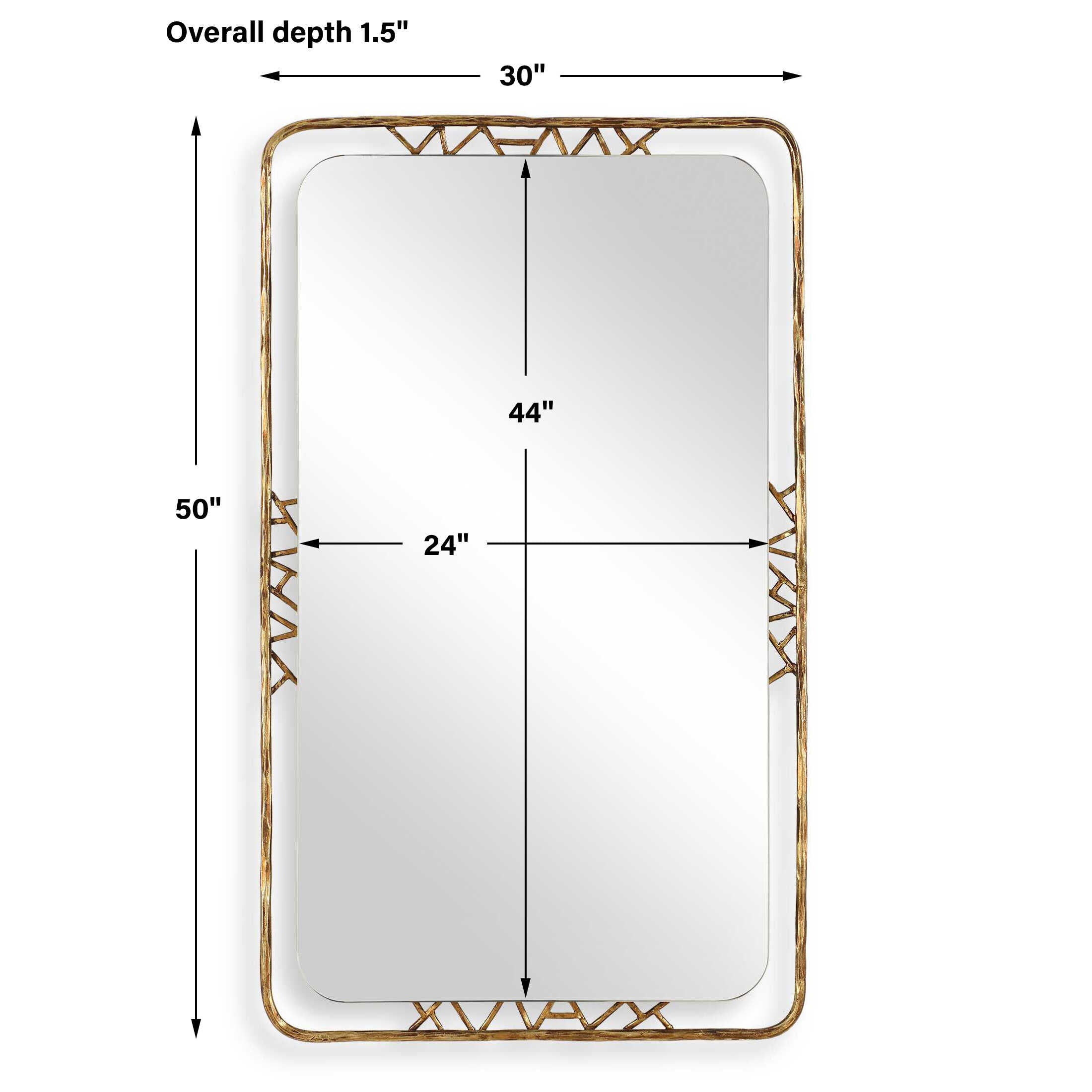 Tahoma Antiqued Mirror