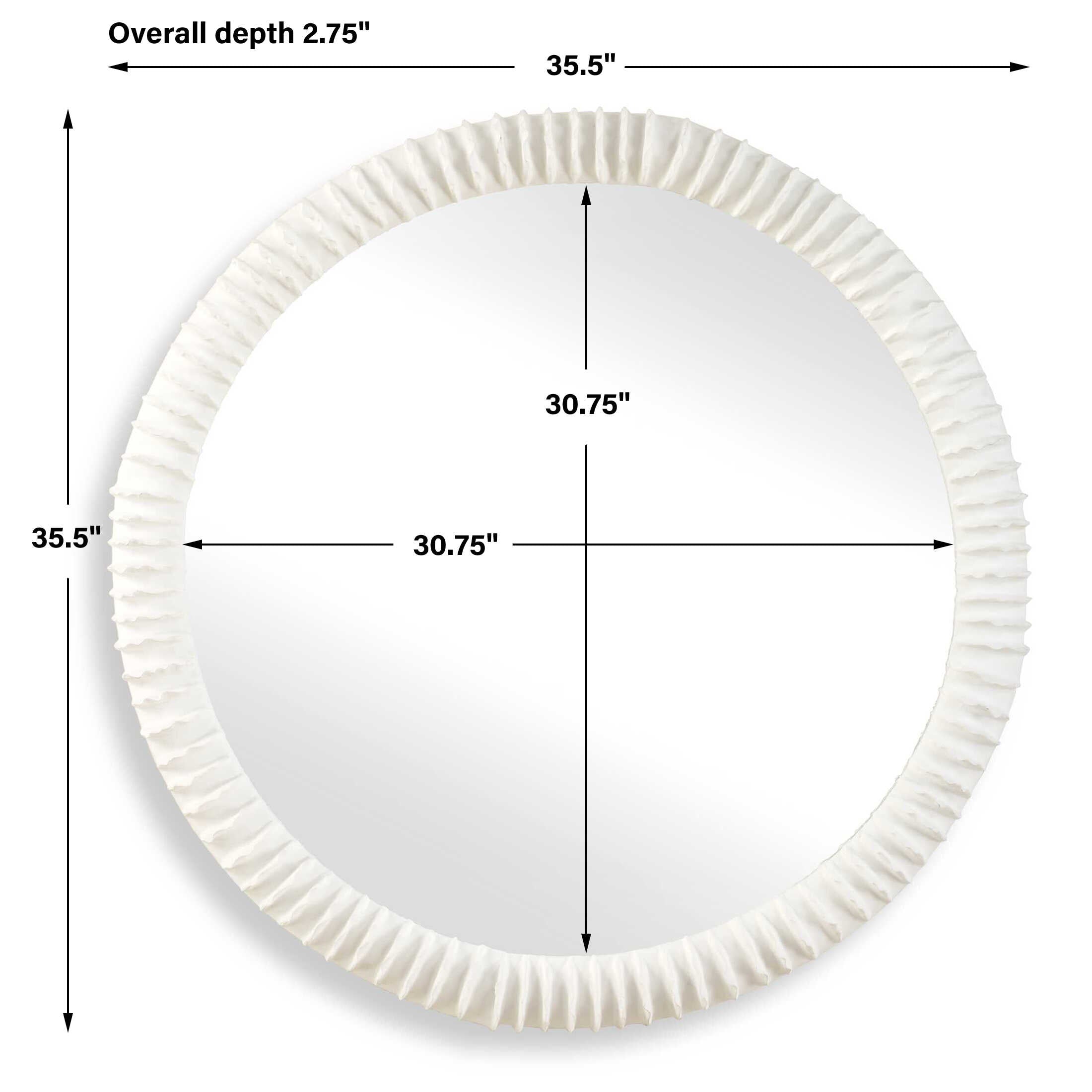Akiko Round Mirror