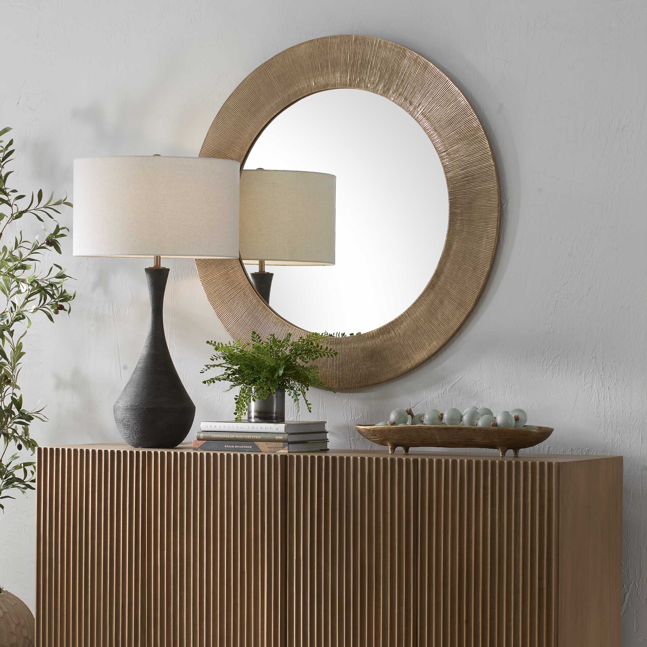 Tano Round Mirror