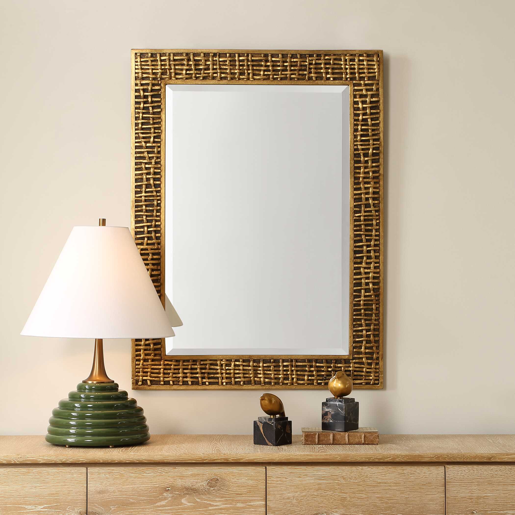 Woven In Time Mirror