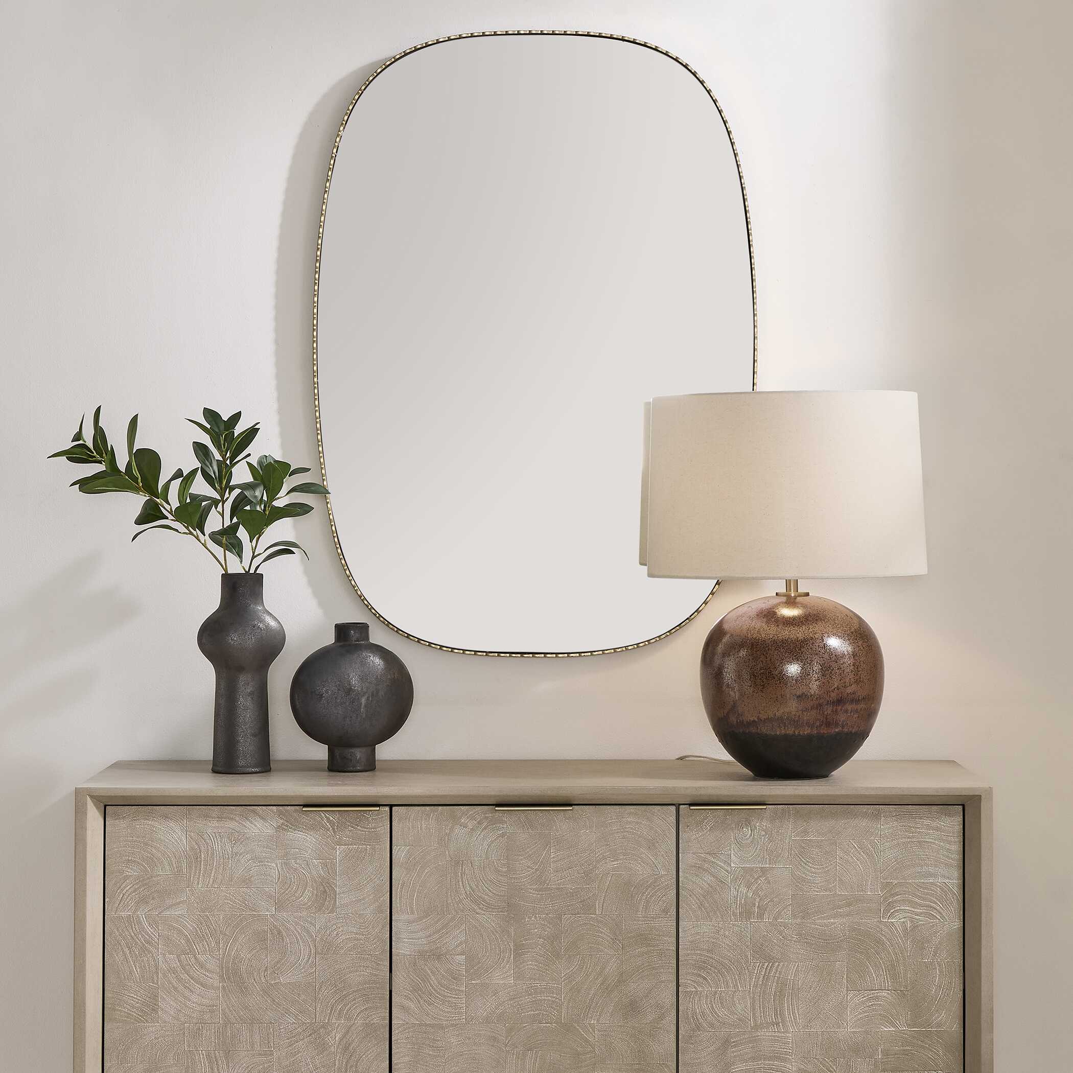 Nidia Antique Mirror