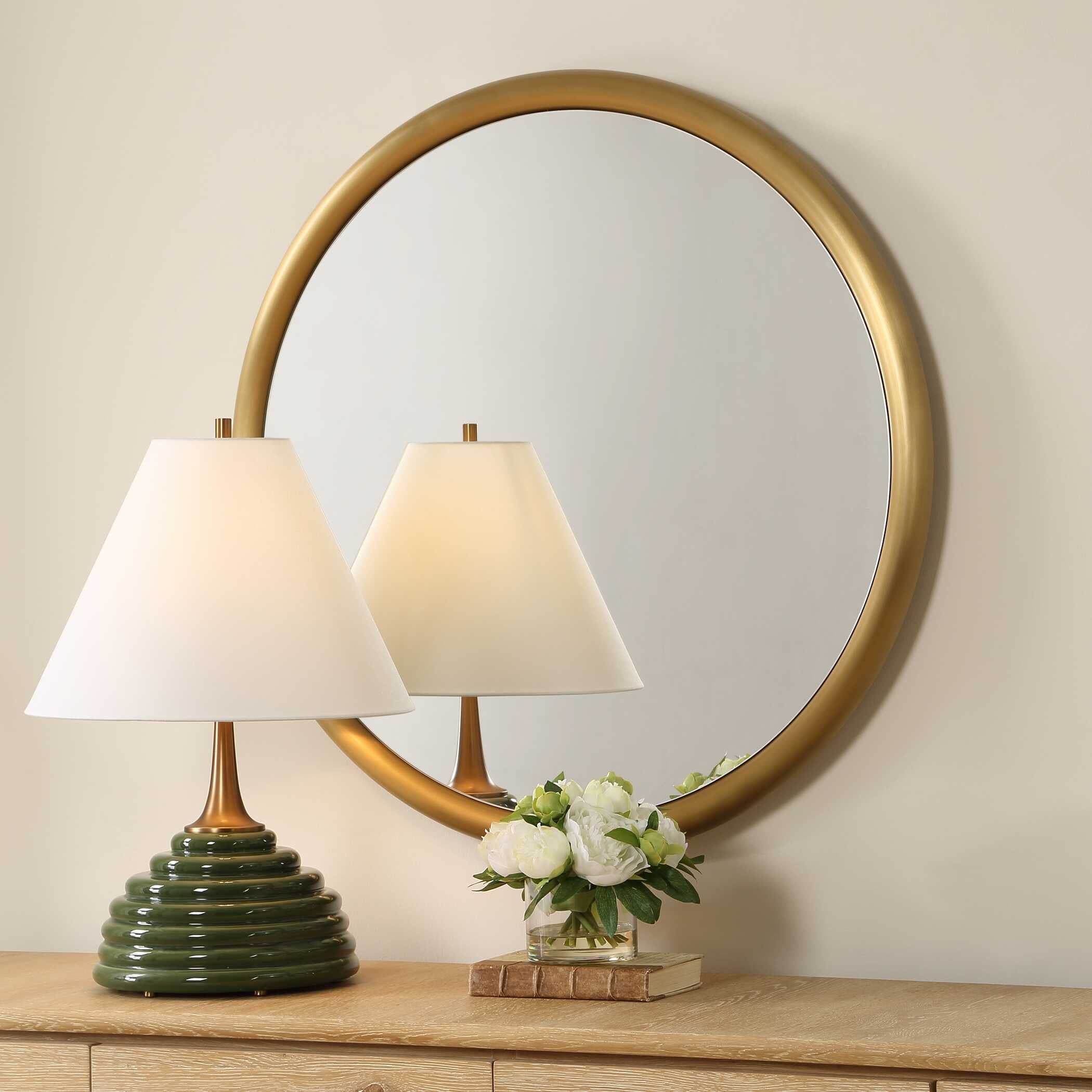 Atkinson Modern Round Mirror