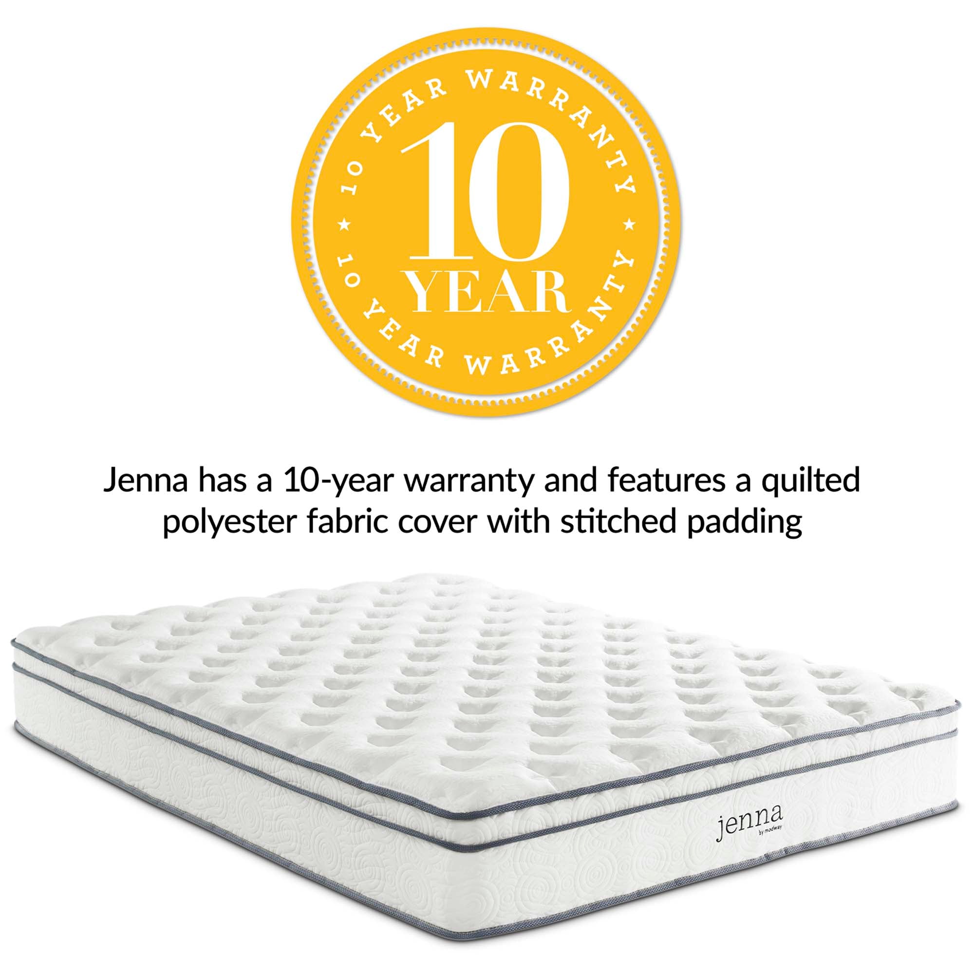 Jenna 10" Innerspring and Foam Mattress